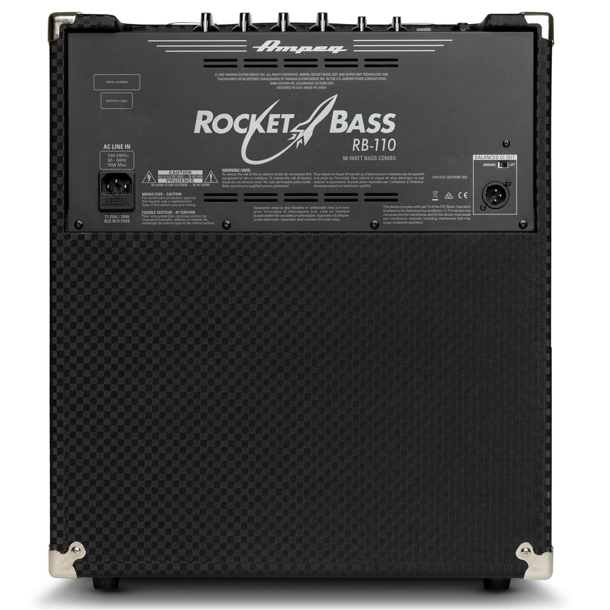 Ampeg Rocket Bass, Rb 110, 1X10, 50-Watts (Amg Rb110)