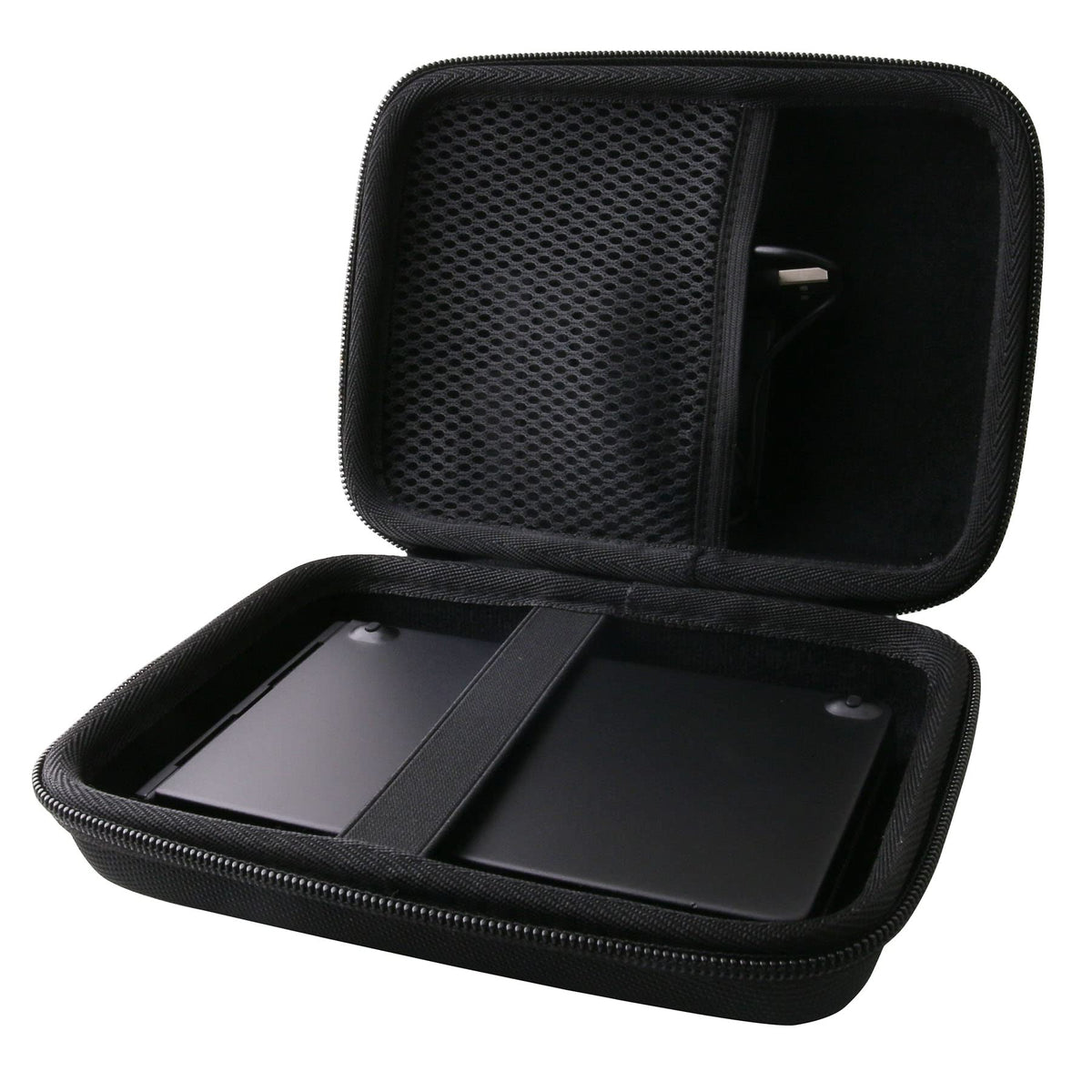 Werjia Hard Carrying Case For Samsers/Iclever Bk08 Foldable Bluetooth Keyboard (Case Only) (Black)