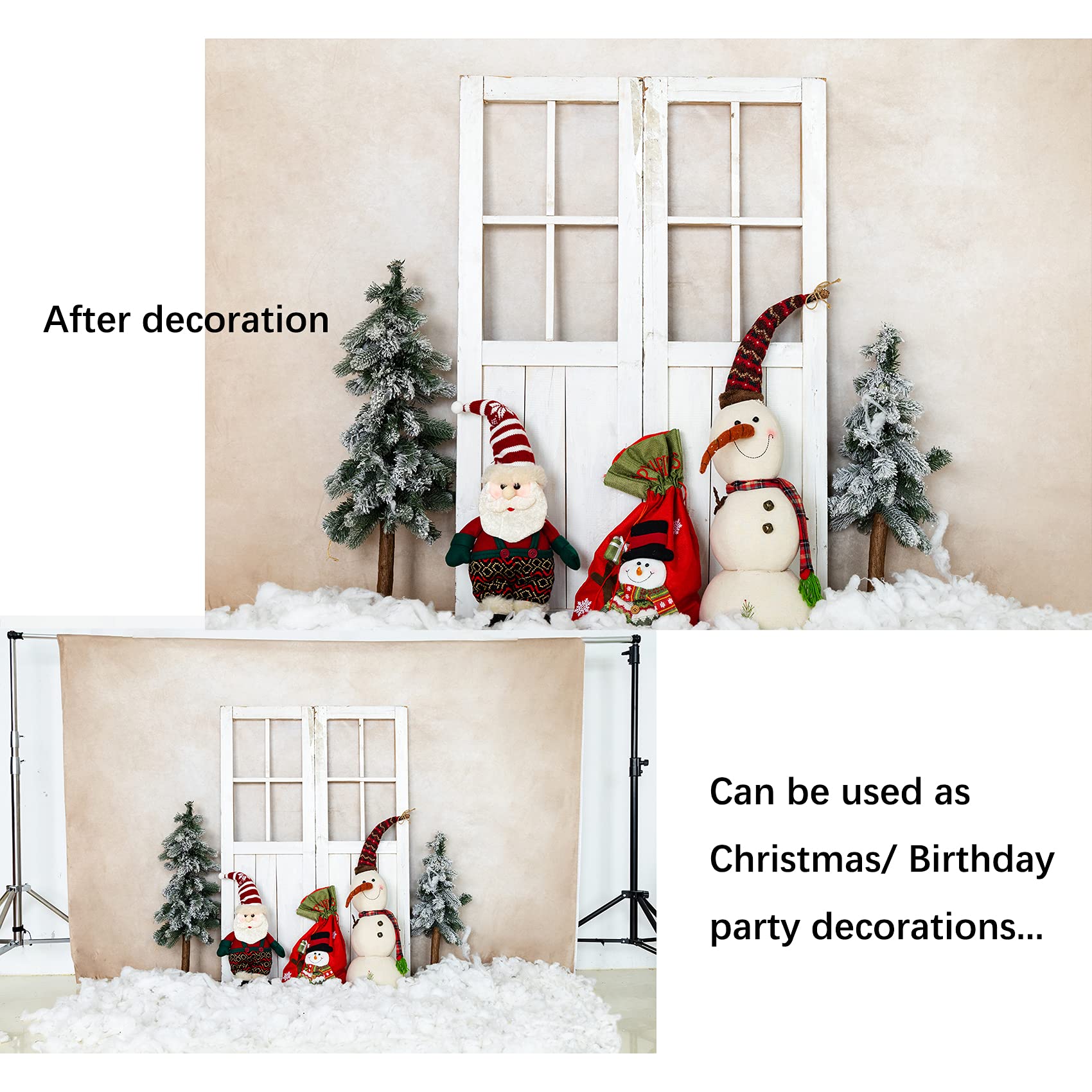 Kate 5X7Ft/1.5X2.2M Light Yellow Backdrop Little Brown Gold Abstract Texture Portrait Photography Backgrounds Photo Studio Props