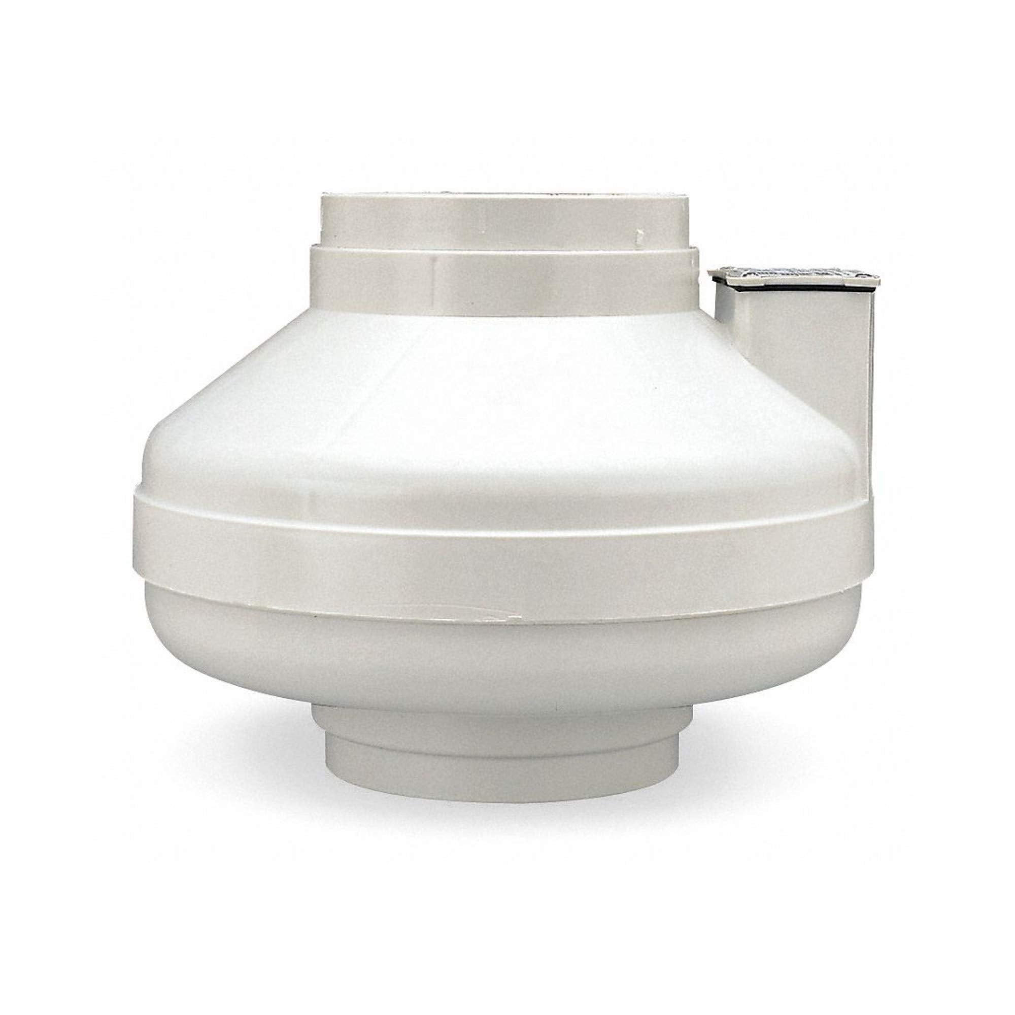FANTECH Plastic 10 D,10.6 H,10 W Inline Duct Fan 45025-1 Each