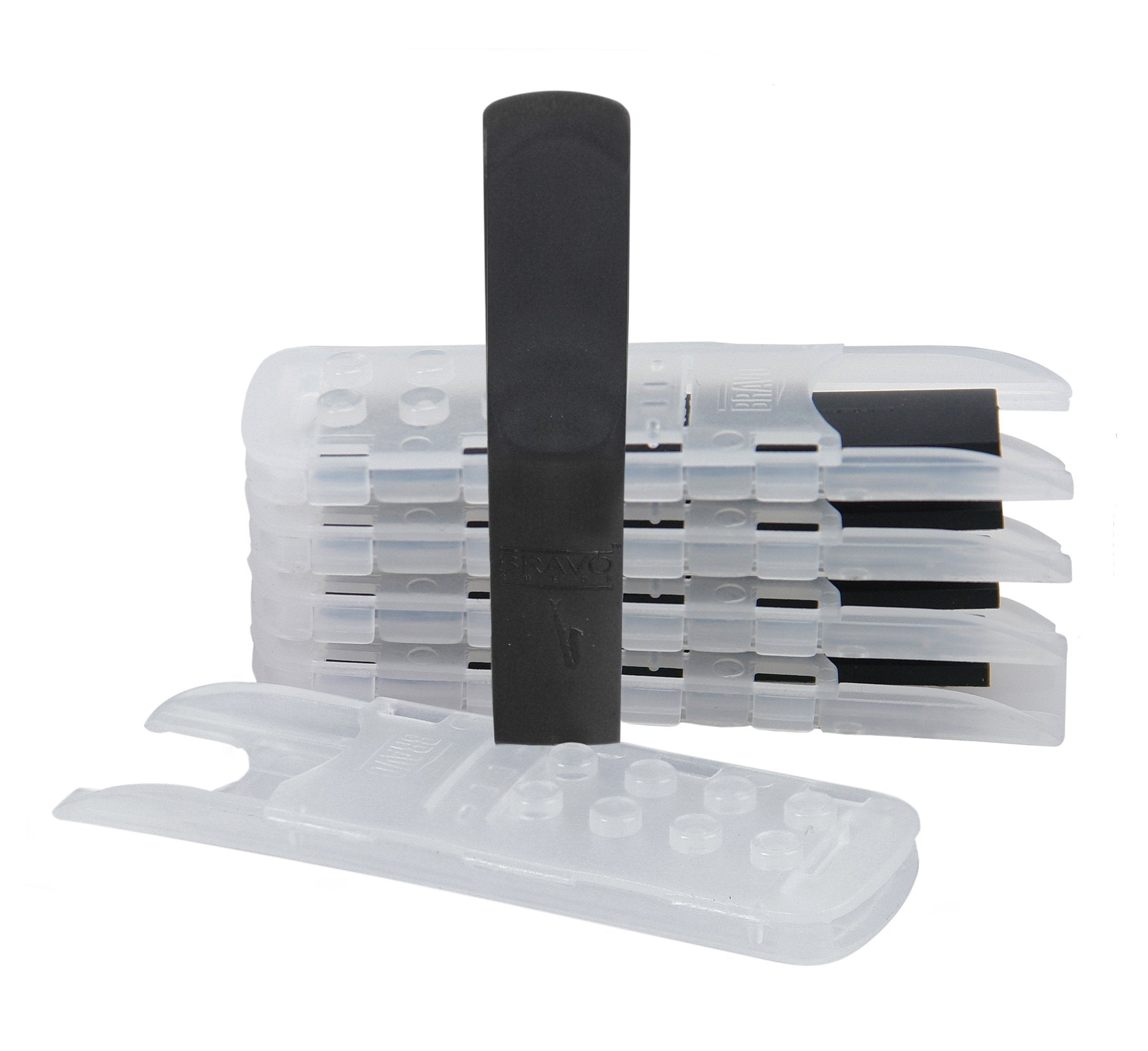 Bravo Synthetic Reeds For Tenor Saxophone-Strength 2.5 (Box Of 5), Model Br-Ts25