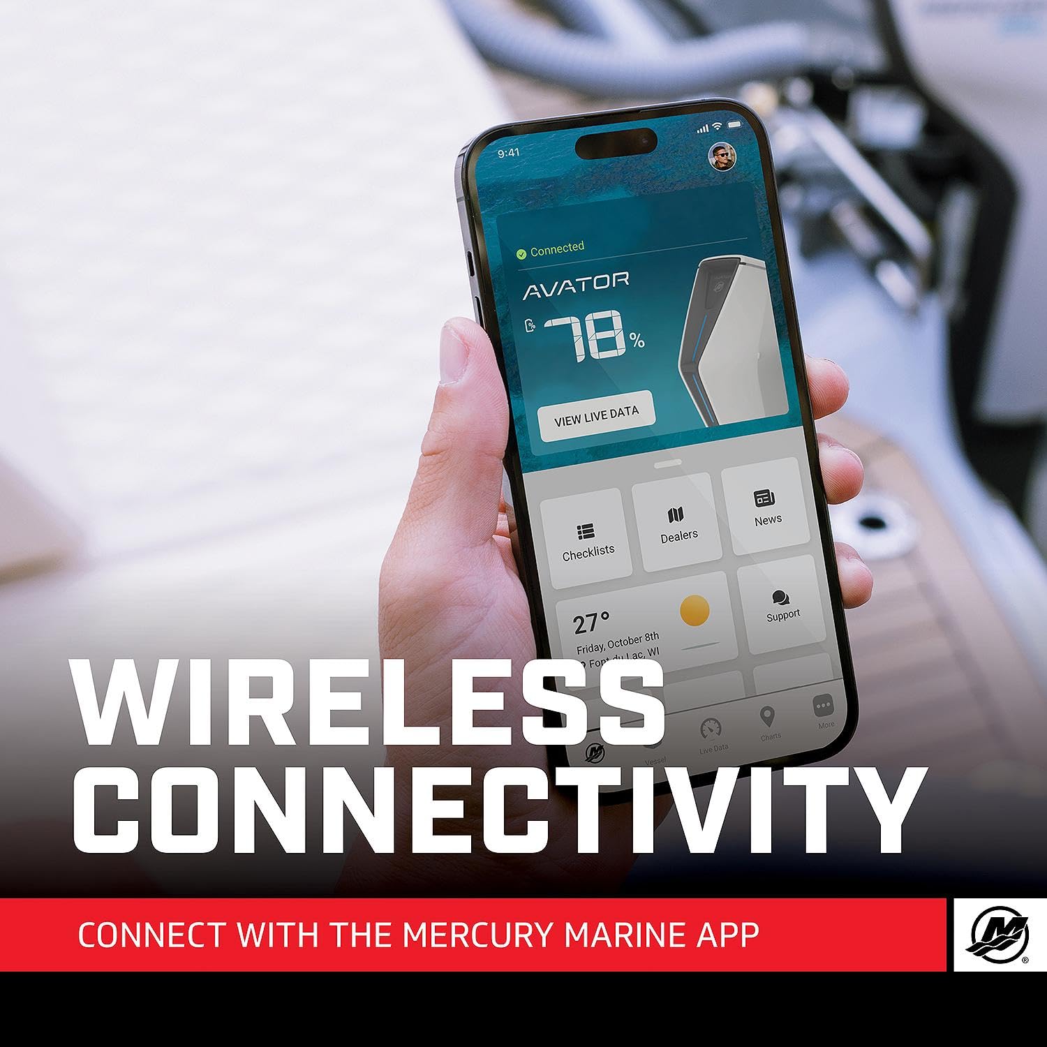 Mercury Marine Smartcraft Connect Mobile   Connected Boat Engine System For Ios And Android Devices