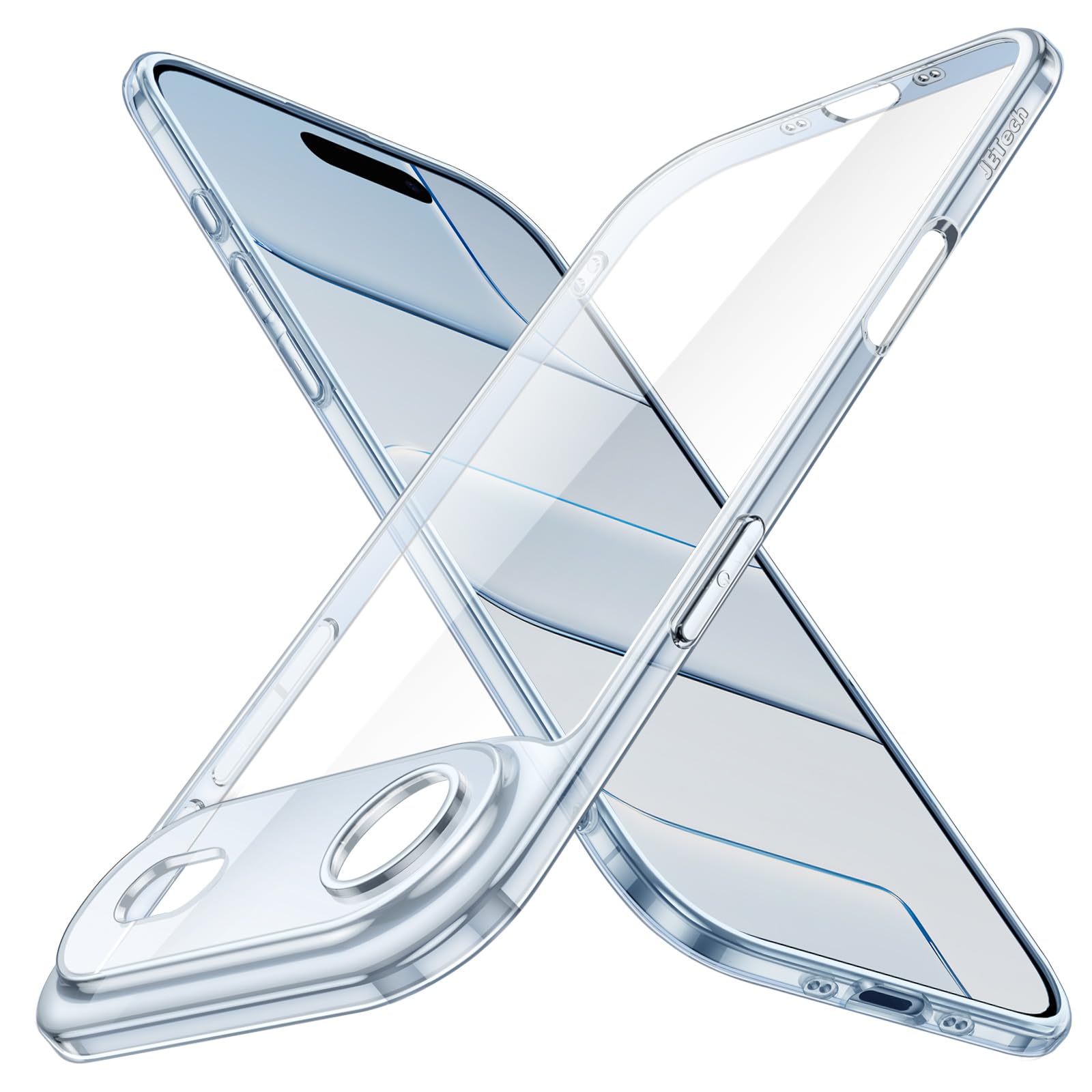 JETech Slim Case for iPhone Air with Camera Lens Full Protection, Ultra-Thin Lightweight Clear Minimalist Protective Phone Cover