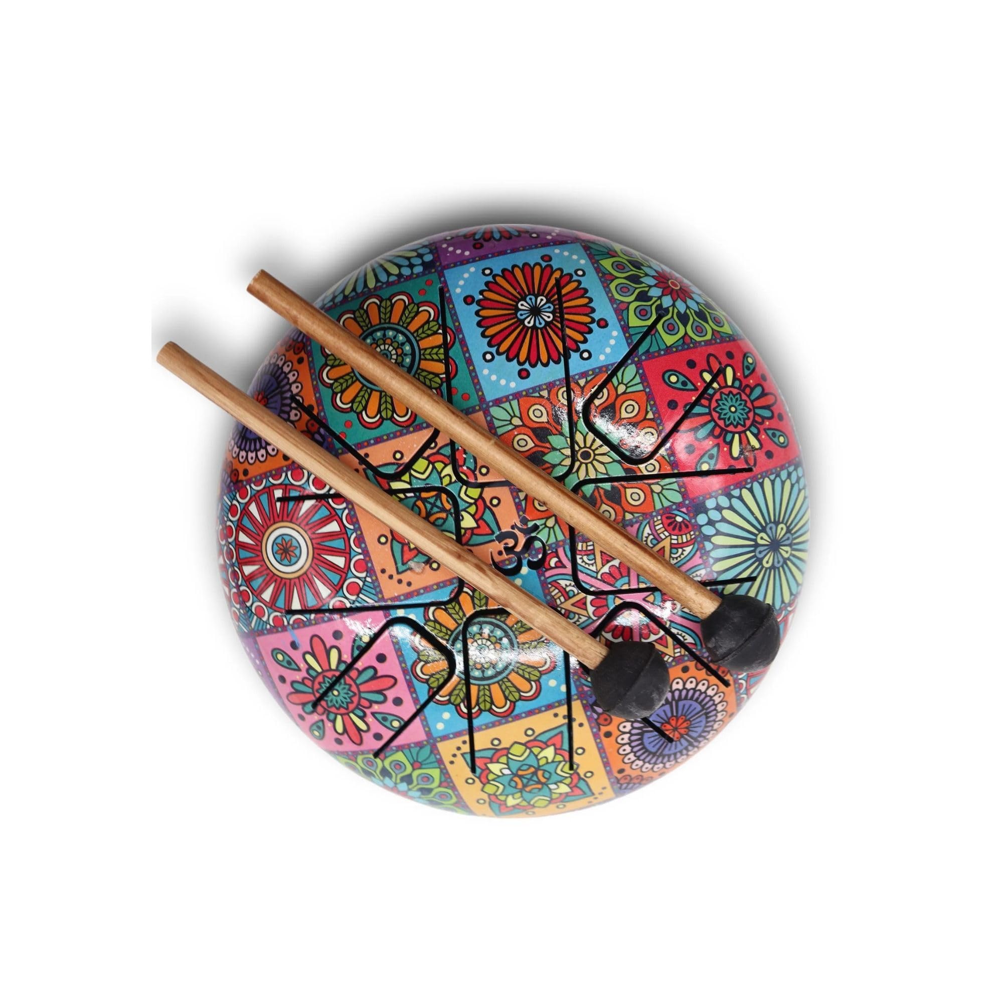 Mazra Steel Tongue Drum 8 Note, 13Inch Percussion Instrument Handpan Drum With Bag, Music Book And Mallets For Kids And Adults