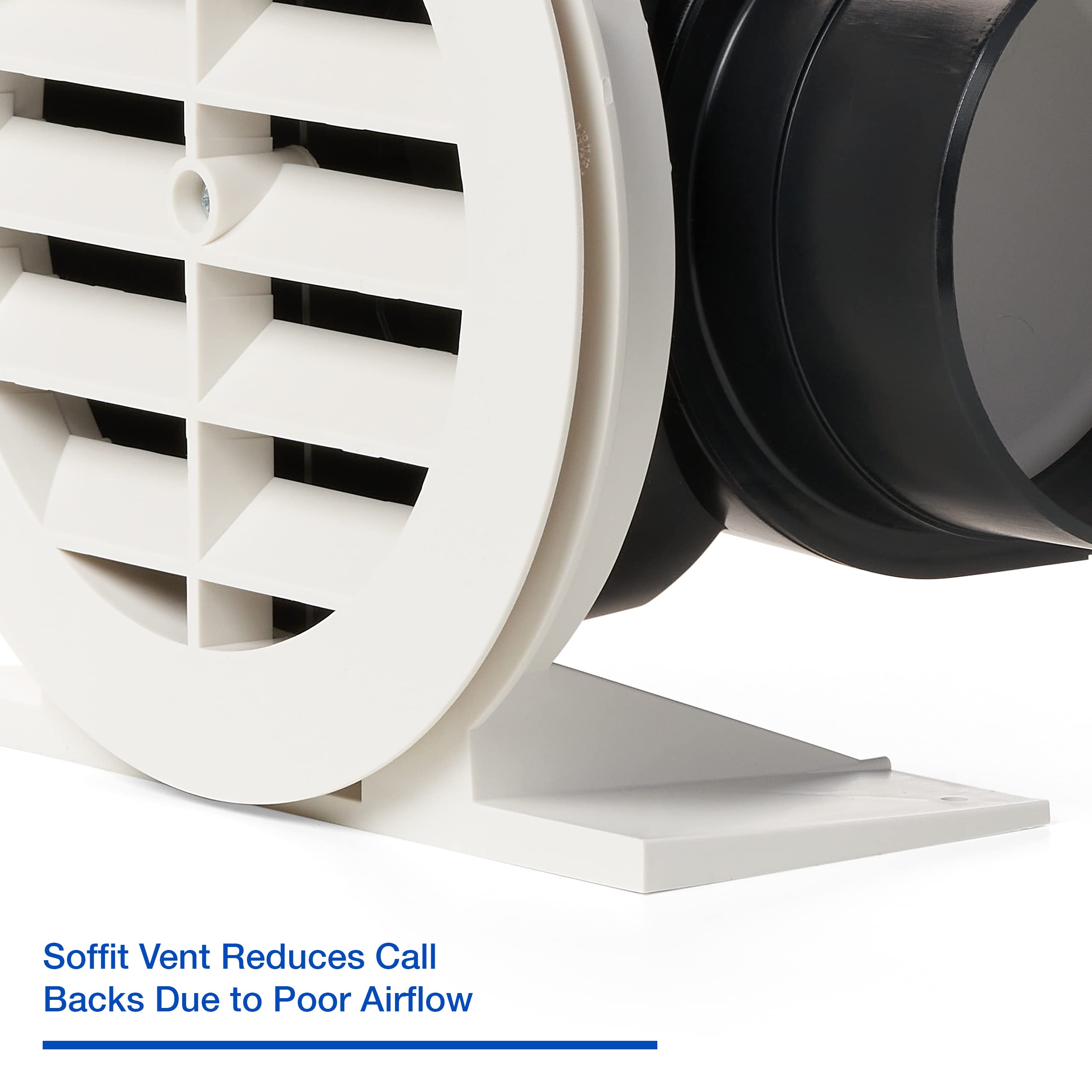 Panasonic Ezsv14 Ezsoffit Vent With Soffit Termination System   Designed To Optimize Airflow