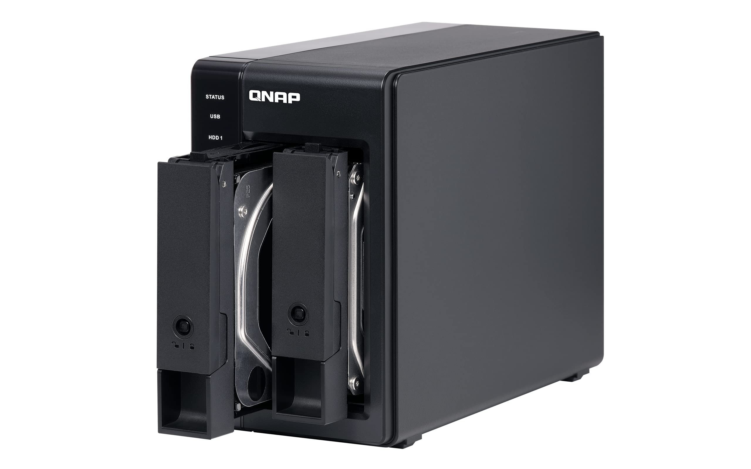 Qnap Tr 002 A Us 2 Bay Usb Type C Direct Attached Storage (Das) With Hardware Raid (Diskless)