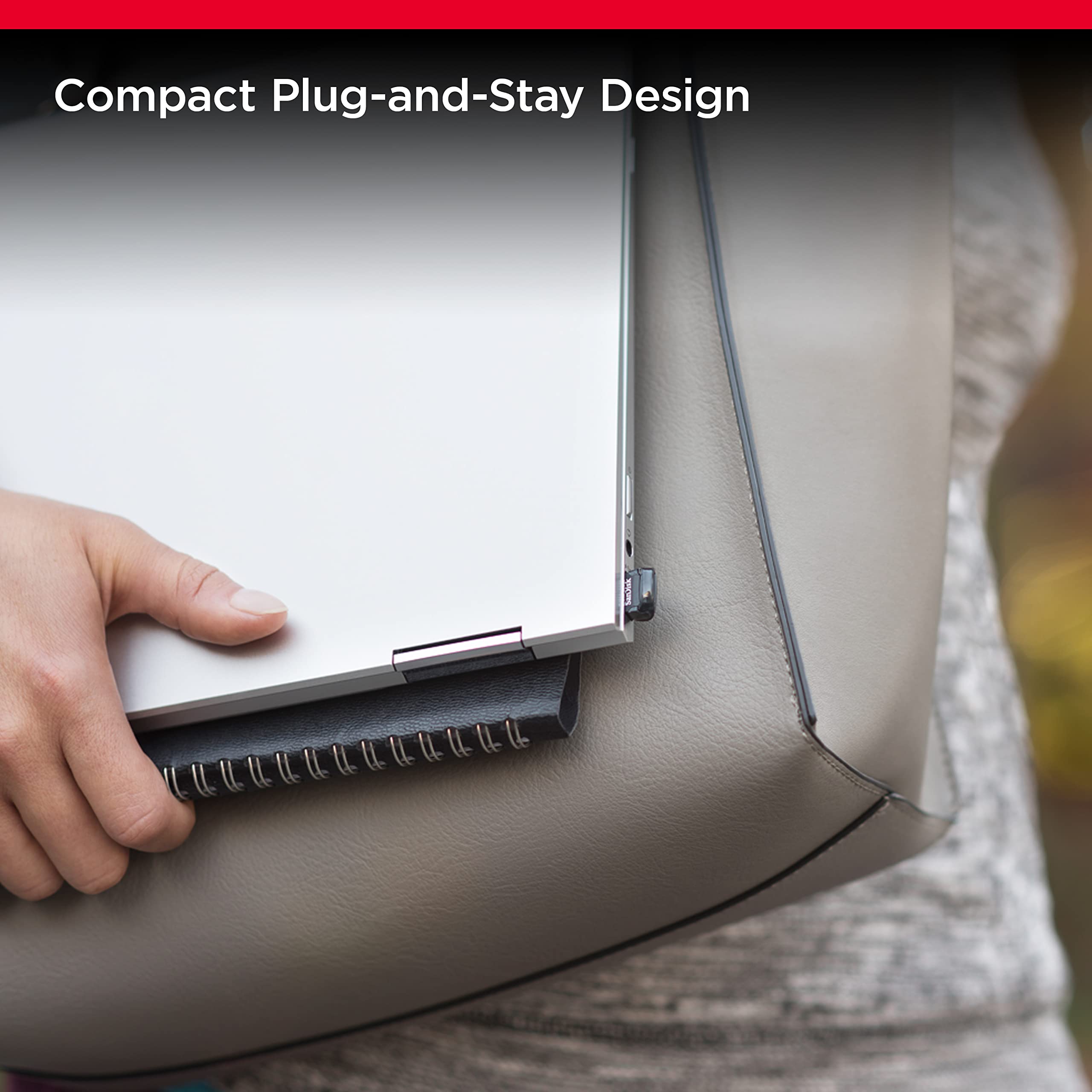 Sandisk 32Gb 3-Pack Ultra Fit Usb 3.1 Flash Drive (3X32Gb) - Sdcz430-032G-G46T, Black