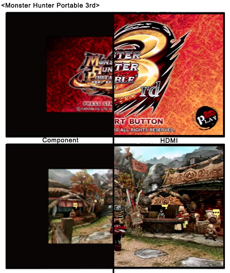 Levelhike Hdmi Cable For Psp 2000 & Psp 3000 Handheld Console