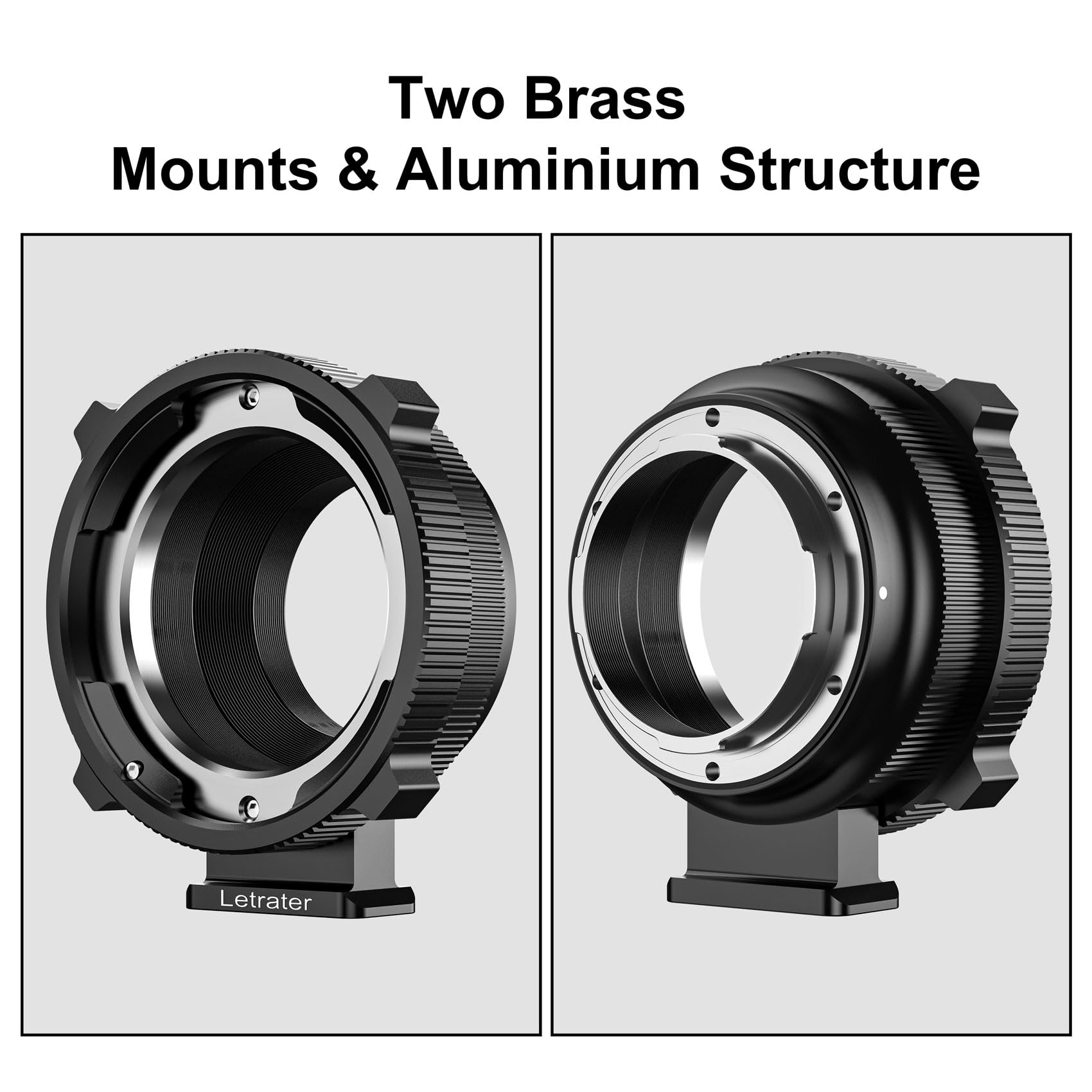 Letrater Pl To L Mount Adapters Compatible With Pl Lens And Panasonic S1 S1R S1H S5/Leica Sl Sl2 Cl Tl/Sigma Fp Dlsr L Mount Cam