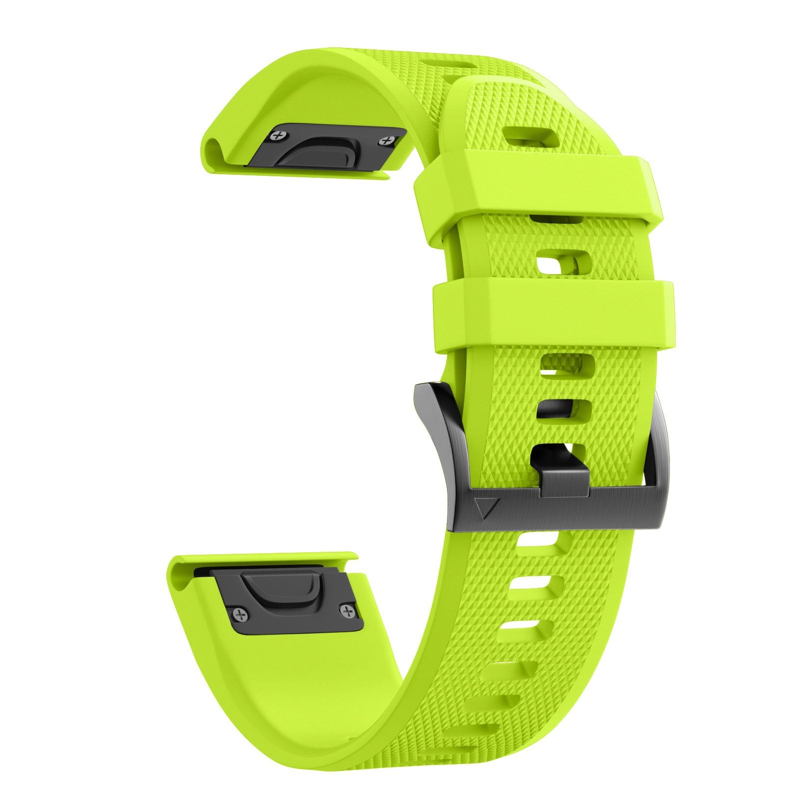 ANCOOL for Fenix 5/Fenix 6/Fenix 7 Band 22mm Silicone Watch Band for Fenix 5 Plus/Fenix 6 Pro/Fenix 7 Pro/Forerunner 935(Green)