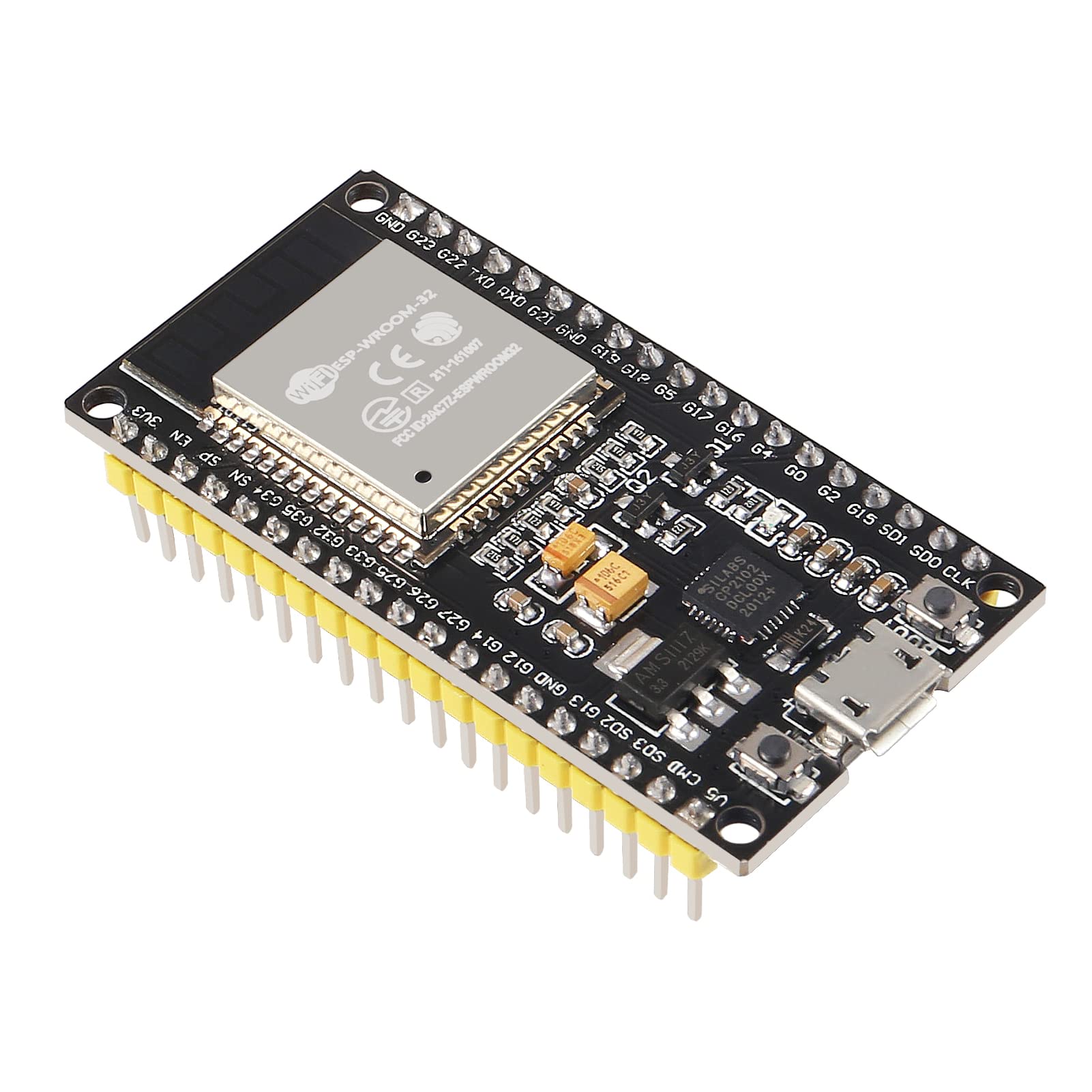 4Pcs Esp32 38Pin Development Board Esp 32S Microcontroller Processor Integrated 2 In 1 Microcontroller Esp Wroom 32 Chip Cp2102