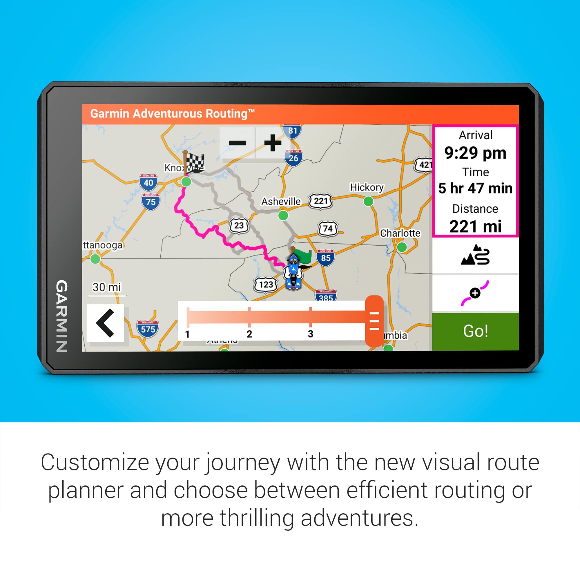 Garmin Zumo Xt2 All-Terrain Motorcycle Navigator, Ultrabright 6 Sunlight Readable Display, Visual Route Planner, And Ride Summar