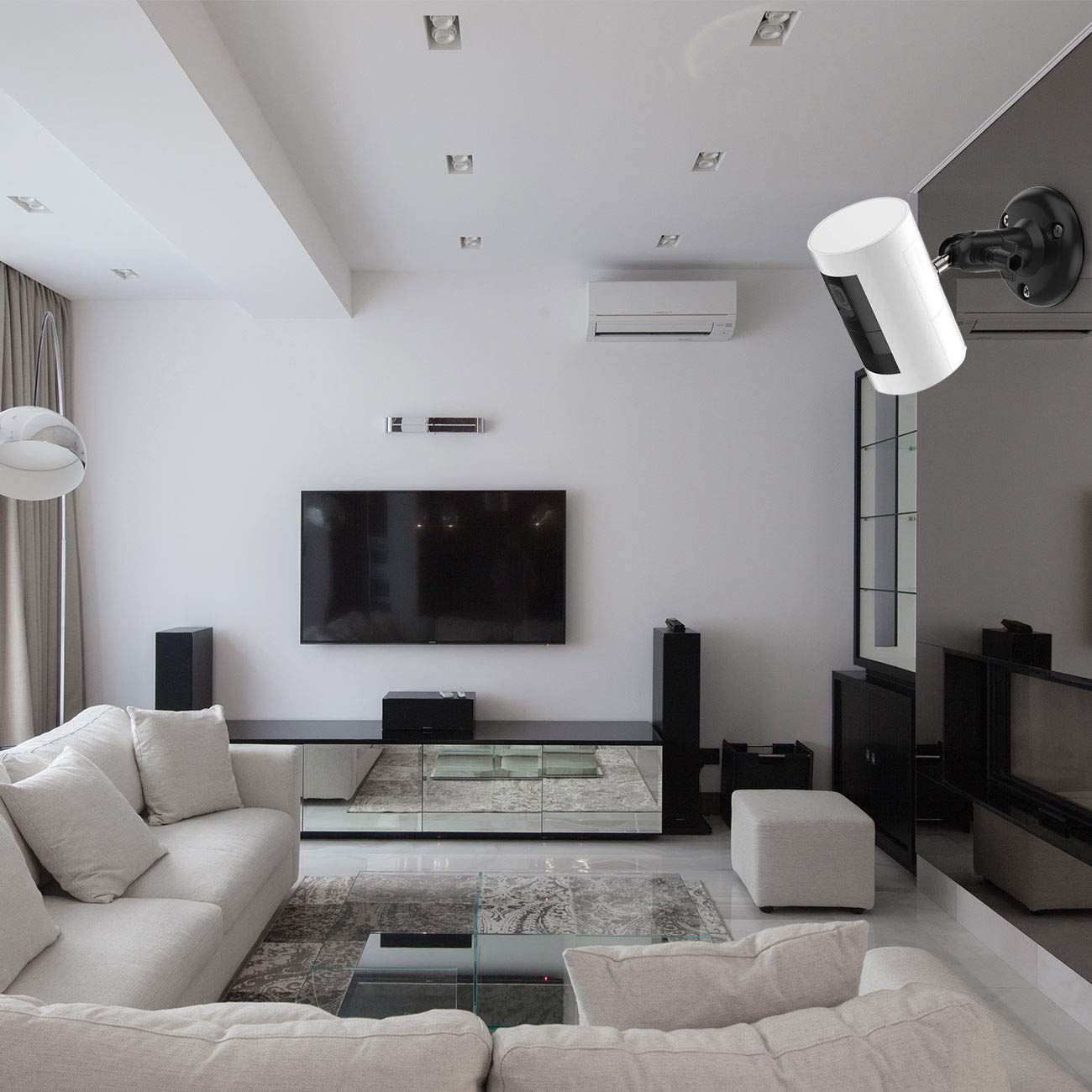 Tiuihu 360 Degree Adjustable Wall Mount For Stick Up Cam/Pro/Indoor Cam, Mounting Brackets Compatible With Any Security Camera W