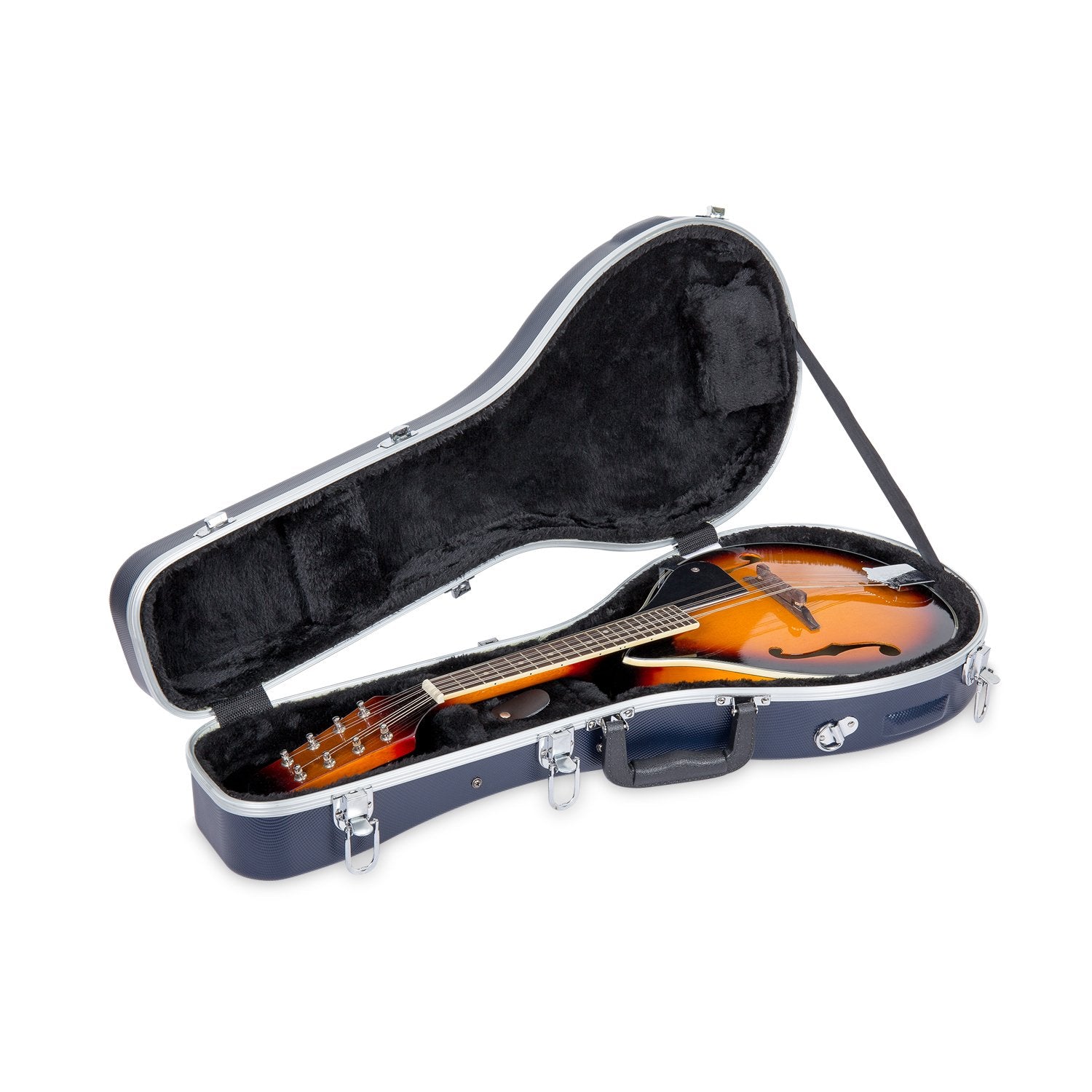 Crossrock, Abs Molded Style Mandolin Hard Shell Case, Blue (Cra861Mabl)