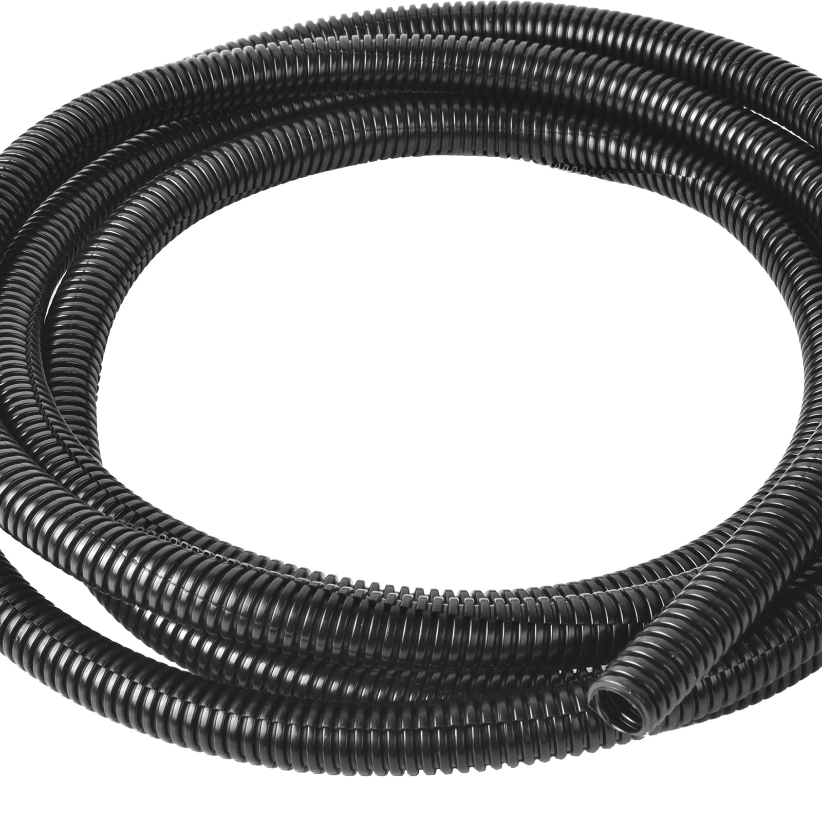 1 Inch Wire Loom Split Tubing   10 Ft Cord Protector Electric Wires Covers, Automotive Wire Flexible Conduit