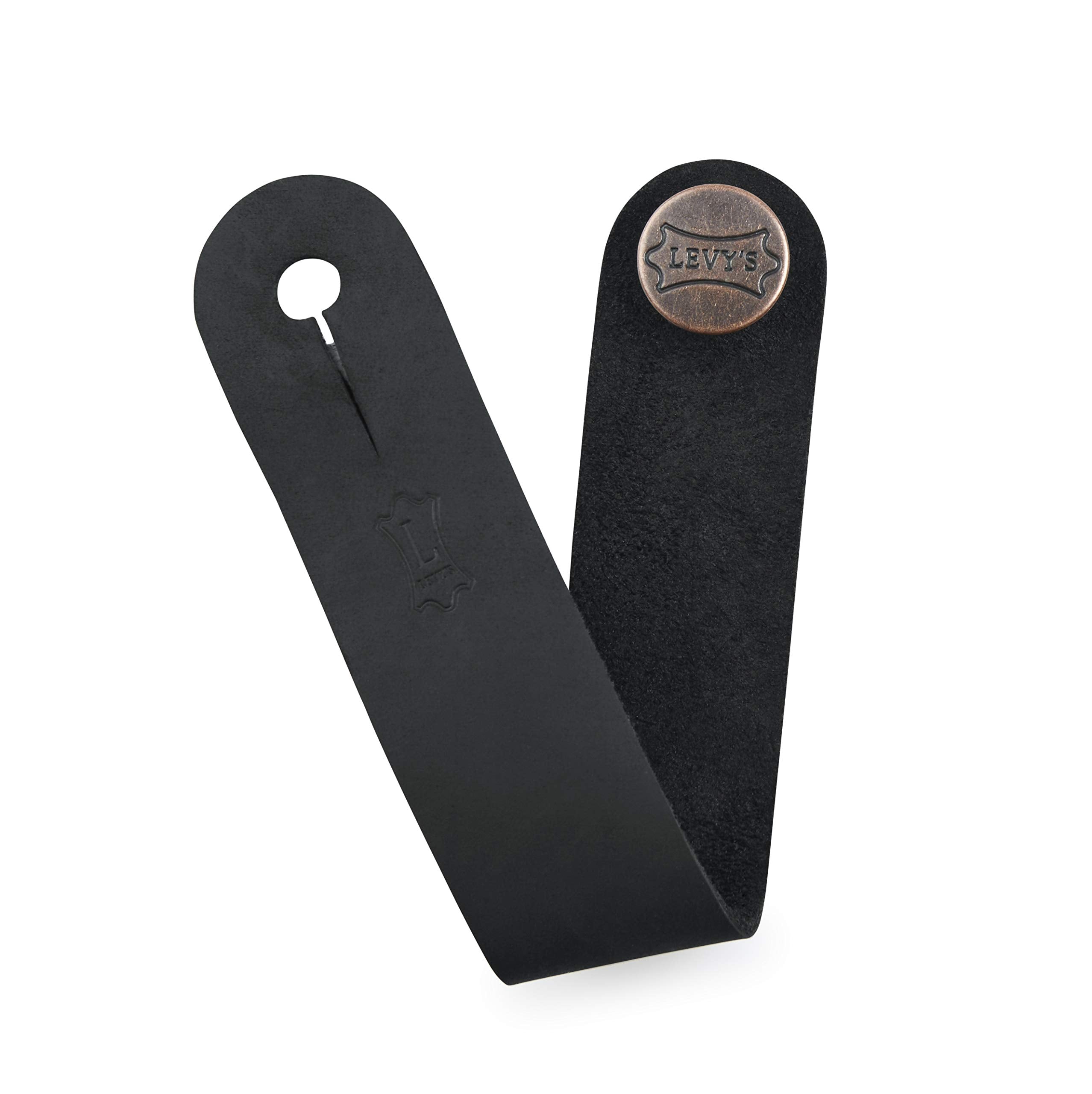 Levys Leathers Guitar Strap (MM18CH-BLK)