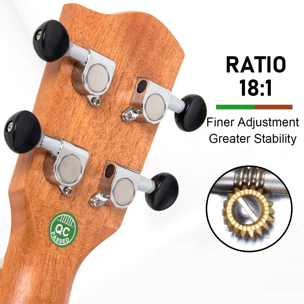 Baritone Ukulele, 30 Inch Professional Musical Instrument Ukelele For Adults Horse Uke Beginner Kit W/Gig Bag Strap Oem Strings