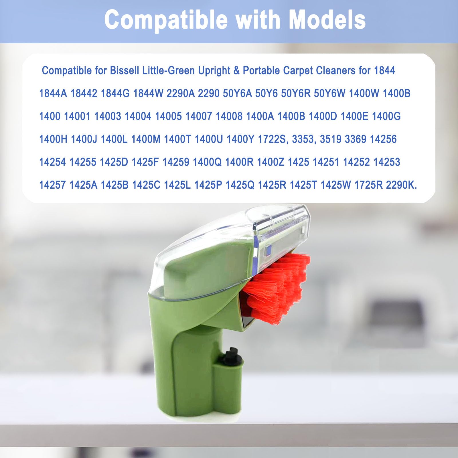 1400B Little Green 3 Tough Stain Brush Tool Replacement For Bissell Little-Green Upright & Portable Carpet Cleaners For 1400B 38