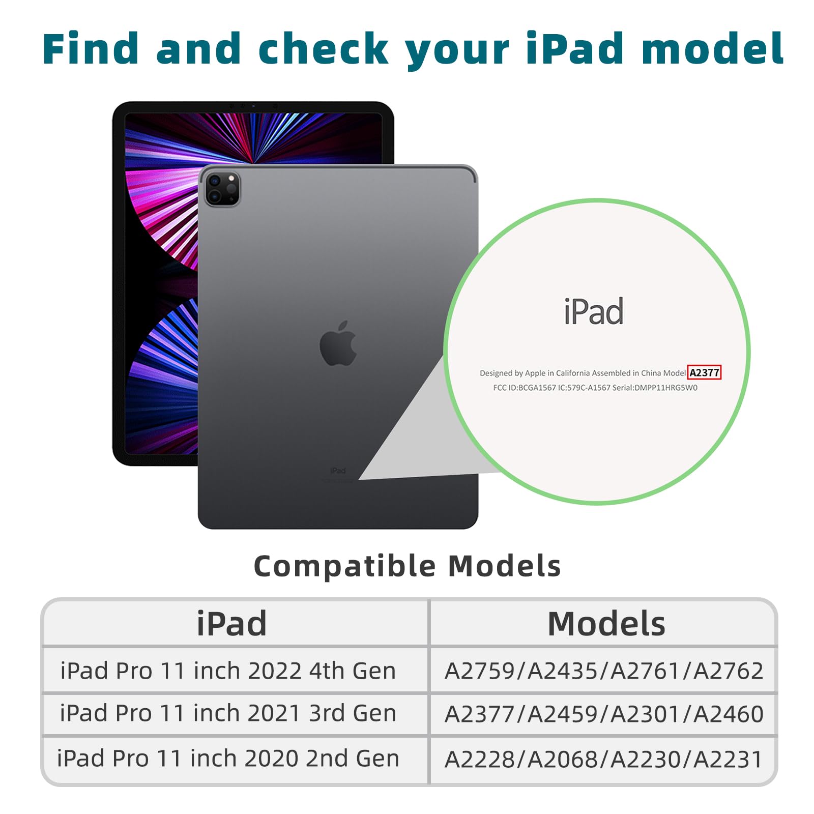 Yuloigan Designed For Ipad Pro 11 Inch Case 4Th Generation With Pencil Holder, Protective Cover Also Fit For Ipad 11 Pro Case 3R