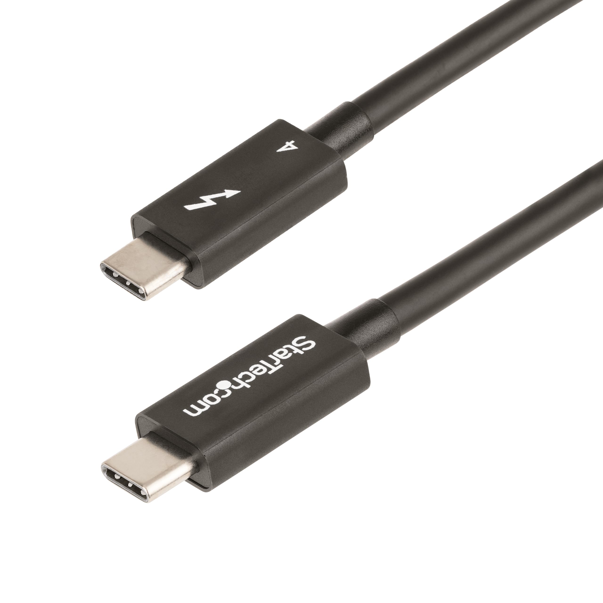 Startechcom 16Ft (50Cm) Thunderbolt 4 Cable   40Gbps   100W Pd   4K8K Video   Thunderbolt Cable   Compatible Wusb 4Thunderbolt 3