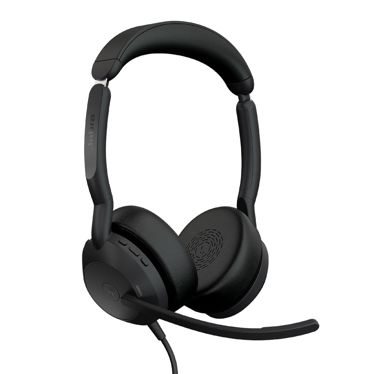 Jabra Evolve2 50 Wired Stereo Headset Aircomfort Technology, Noise Cancelling Mics & Active Noise Cancellation   Works With All