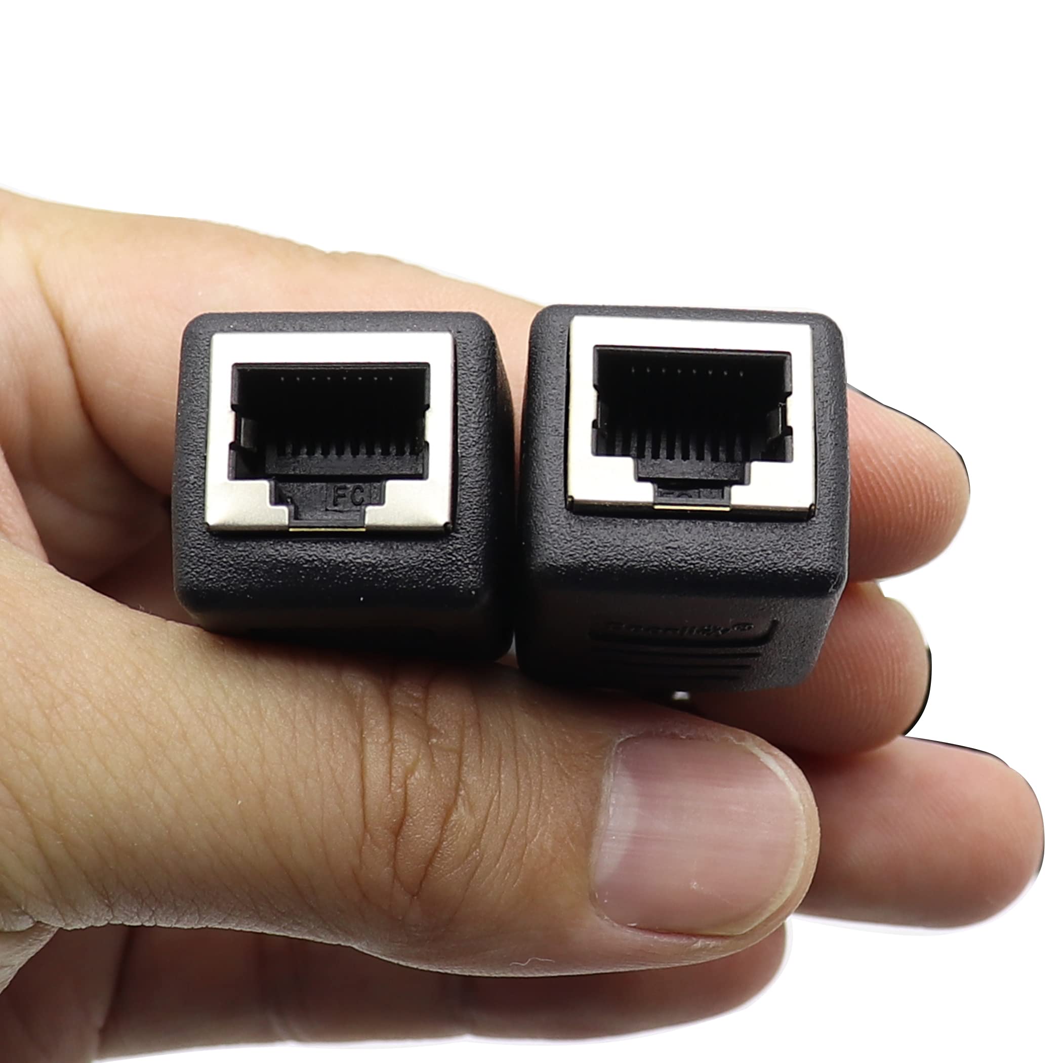 Zuyook Vga To Rj45 Adapter Cable Rj45 To Vga Cable, Vga 15 Pin Port Female&Male To Rj45 Female Cat5/6 Ethernet Lan Console For M