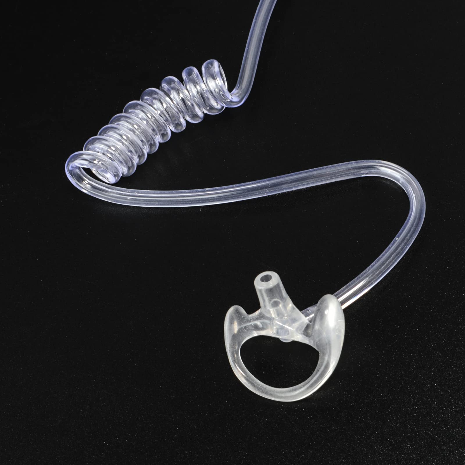 Twayrdio Earmold Earbud Ear Mold For Walkie Talkie Surveillance Earpiece Two Way Radio Headset Acoustic Coil Tube Audio Kits, Sm