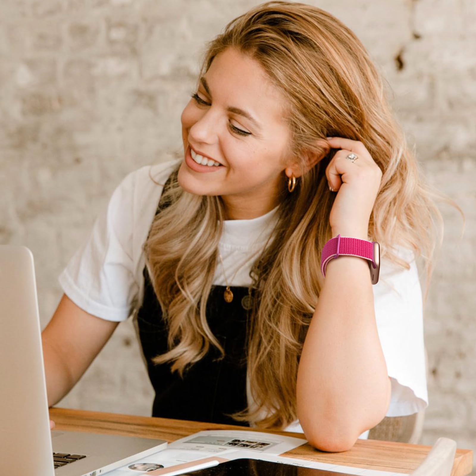 Dgege Nylon Band Compatible With Apple Watch Band 38Mm 40Mm 41Mm 42Mm 44Mm 46Mm 45Mm 49Mm For Men Women Stretch Adjustable Braid