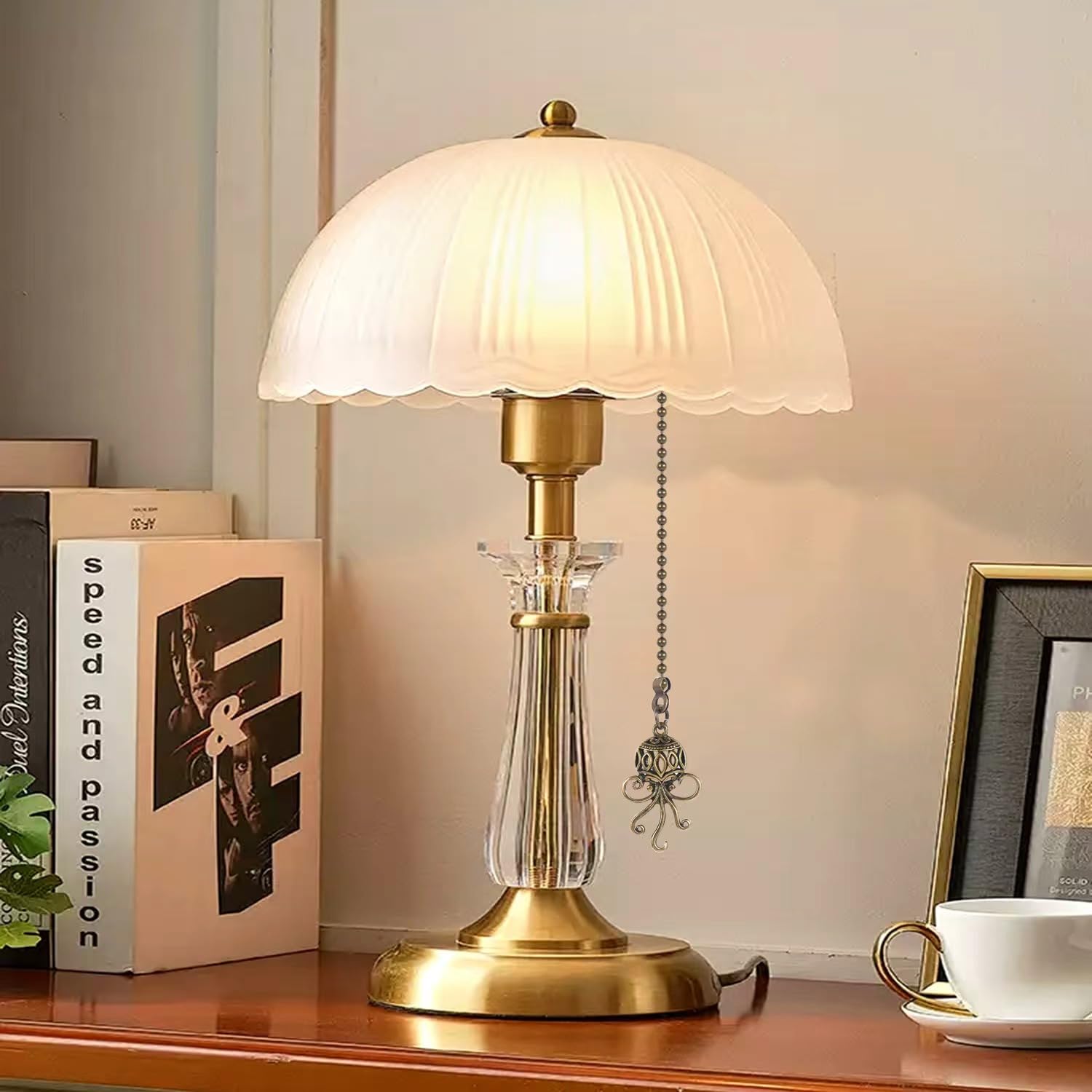 Dotlite Starfish And Octopus Ceiling Fan Pull Chain, Sea Ocean Theme Pulls Charm Extension Decorative,12In 3Mm Diameter Beaded F