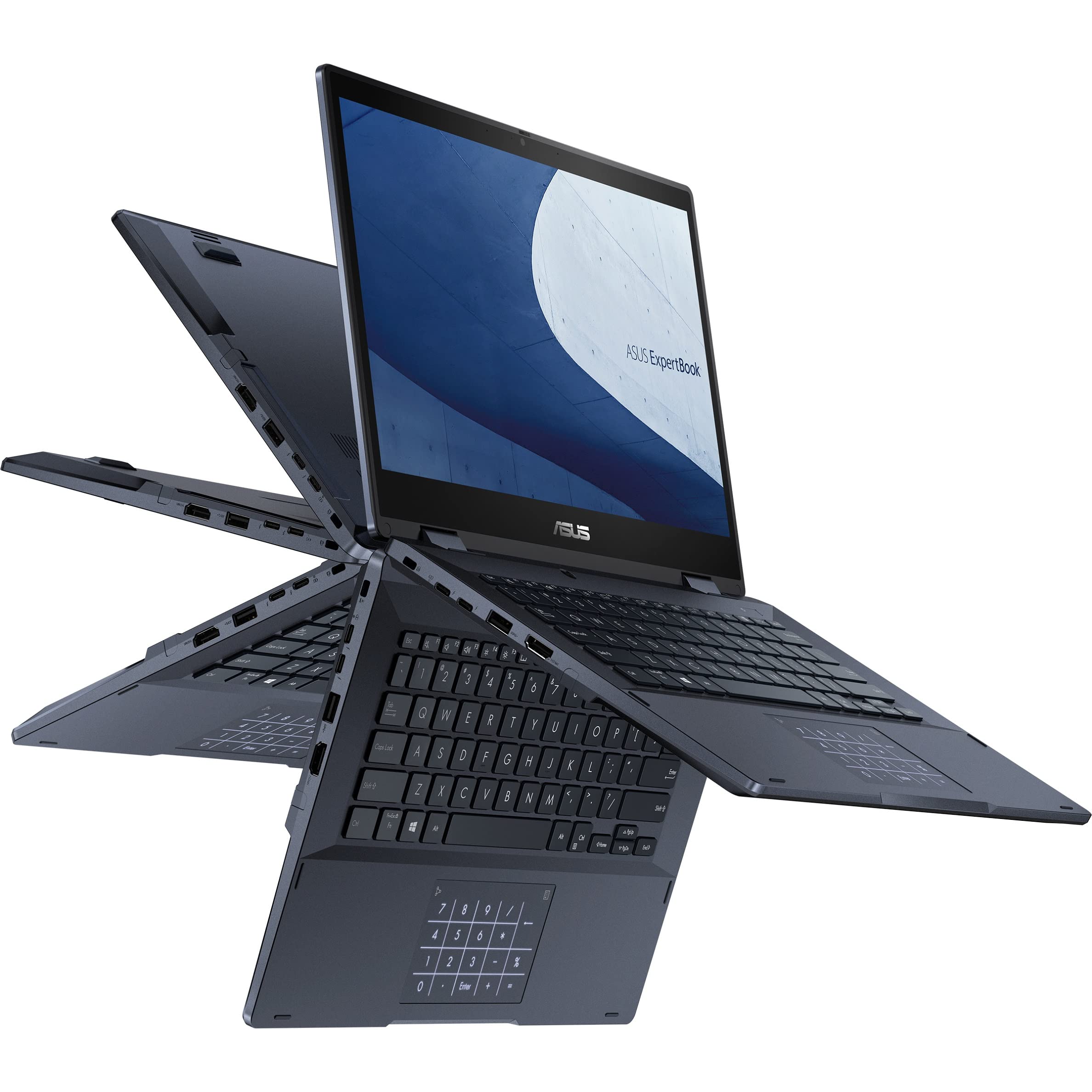 Asus Expertbook B3 Thin & Light Flip Business Laptop, 14    Fhd, Core I7-1165G7, 512Gb Ssd, 16Gb Ram, All Day Battery, Enterpris