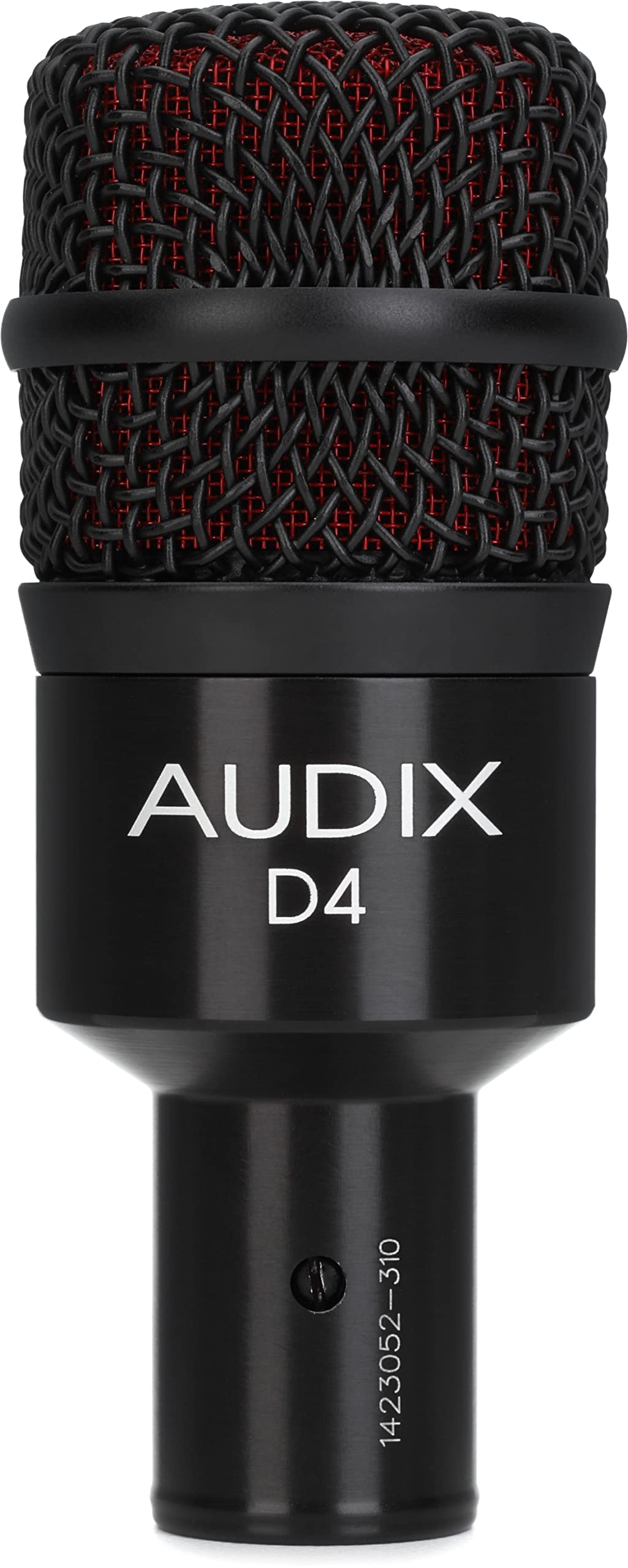 Audix D4 Hypercardioid Dynamic Instrument Microphone for Kick Drums, Toms, and Bass Instruments