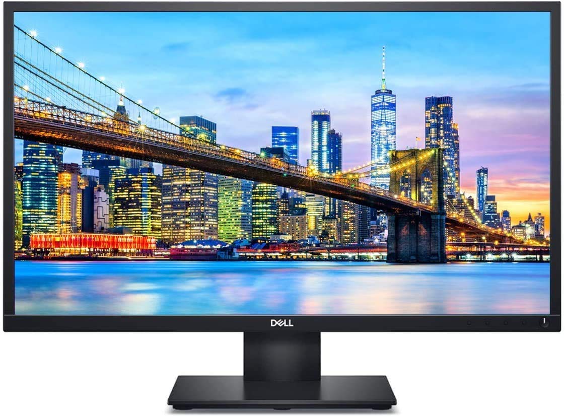 Dell E2420H 24 Inch Fhd (1920 X 1080) Led Backlit Lcd Ips Monitor With Displayport And Vga Ports (25Wfd), Black