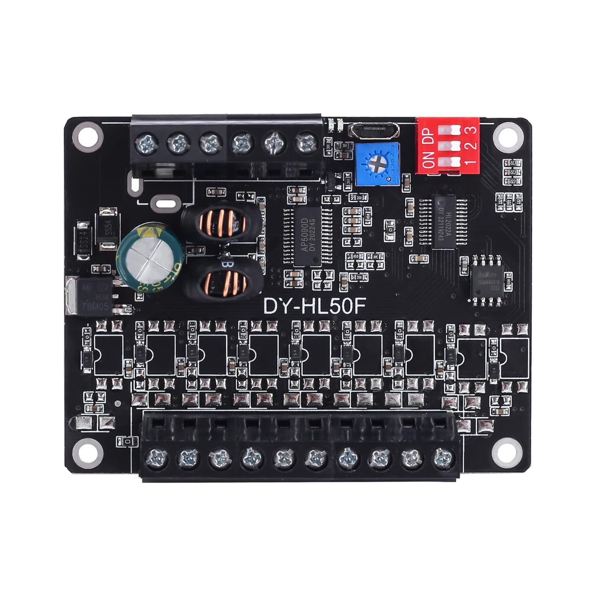 60W Voice Playback Module, Pemenol Dc 9 24V High Power Music Player Mp3 Trigger Amplifier 64Mbit Flash Storage Sound Board Suppr
