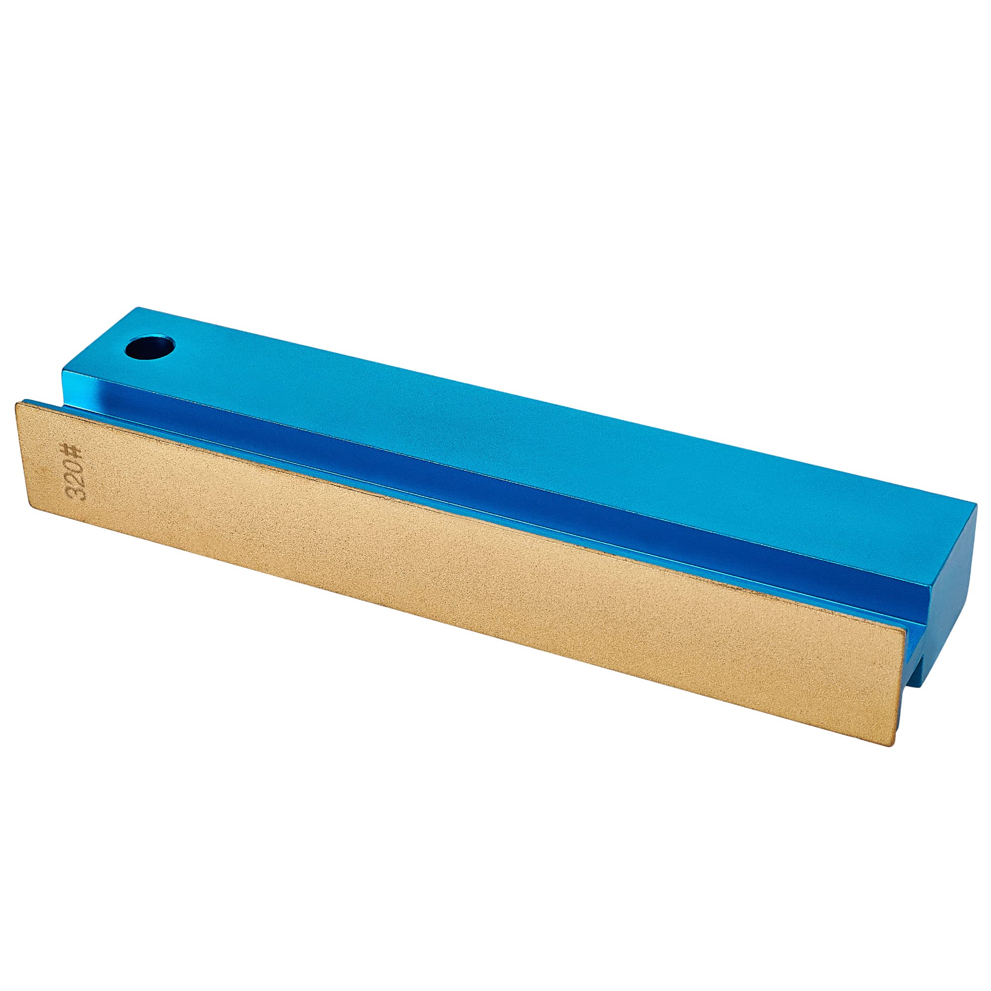 Meideal 6 Inch Guitar Fret Leveling Sanding Beam, Aluminum Fret Understring Leveler Leveling File Bar With 320 Diamond Grits, Pr