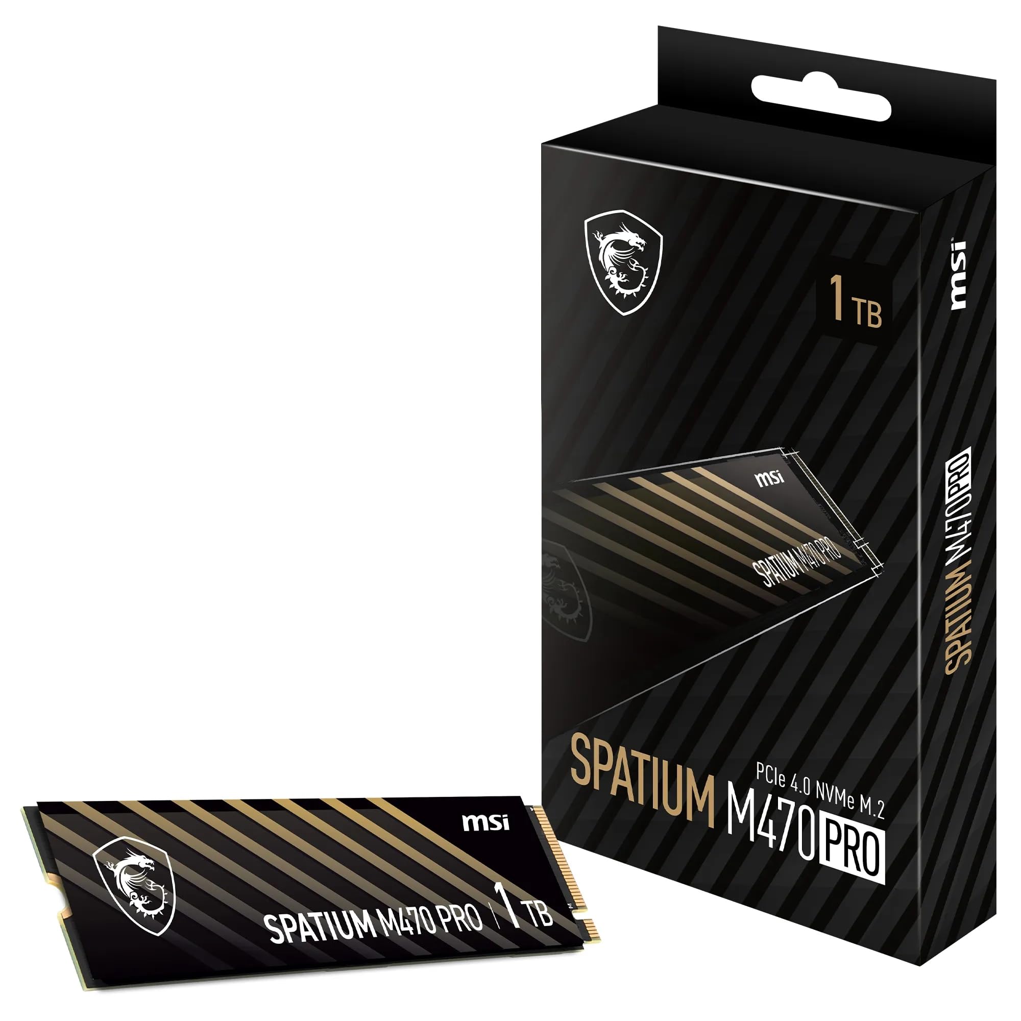 MSI SSD SPATIUM M470 PRO PCIE 4.0 NVME M.2 1TB R:6000 W:4500