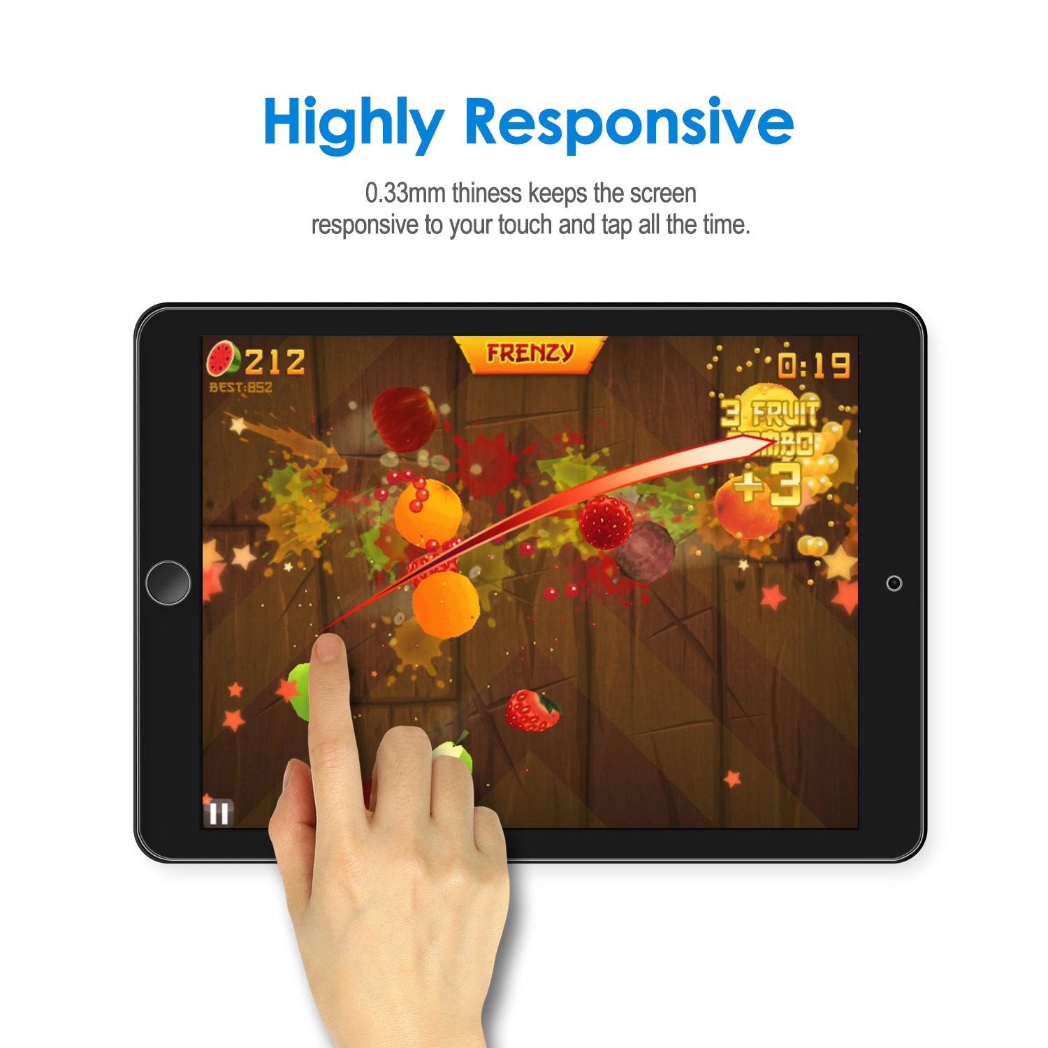 Jetech Screen Protector For Ipad Mini 5/4 (2019/2015 Model, 5Th/4Th Generation), Tempered Glass Film, 2 Pack