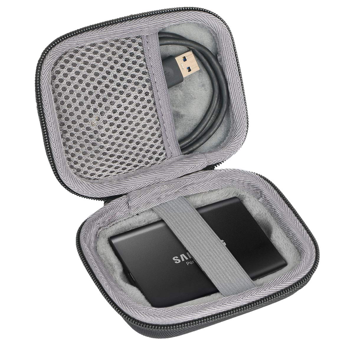 For Samsung T3 Portable 250Gb 500Gb 1Tb 2Tb Ssd Usb 3.0 External Solid State Drives Shockproof Storage Travel Orgnizer Carry Har
