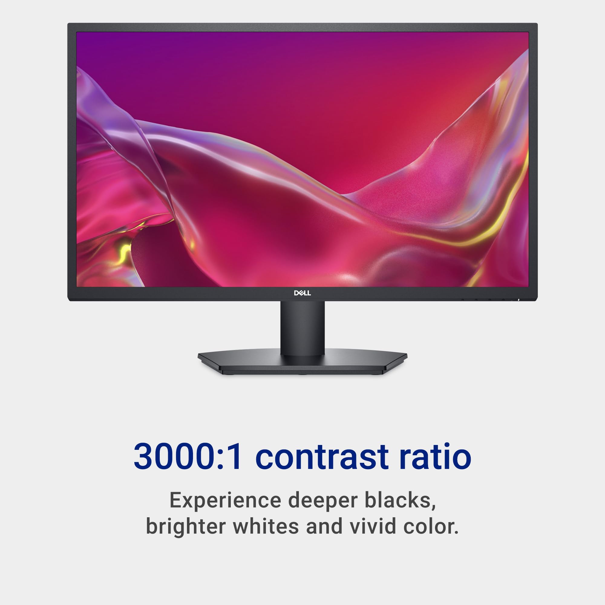 Dell 27 Se2725H Monitor - 27-Inch Full Hd (1920X1080), Va Panel, Tilt Functionality, Certified By Tv Rheinland For 3-Star Eye Co