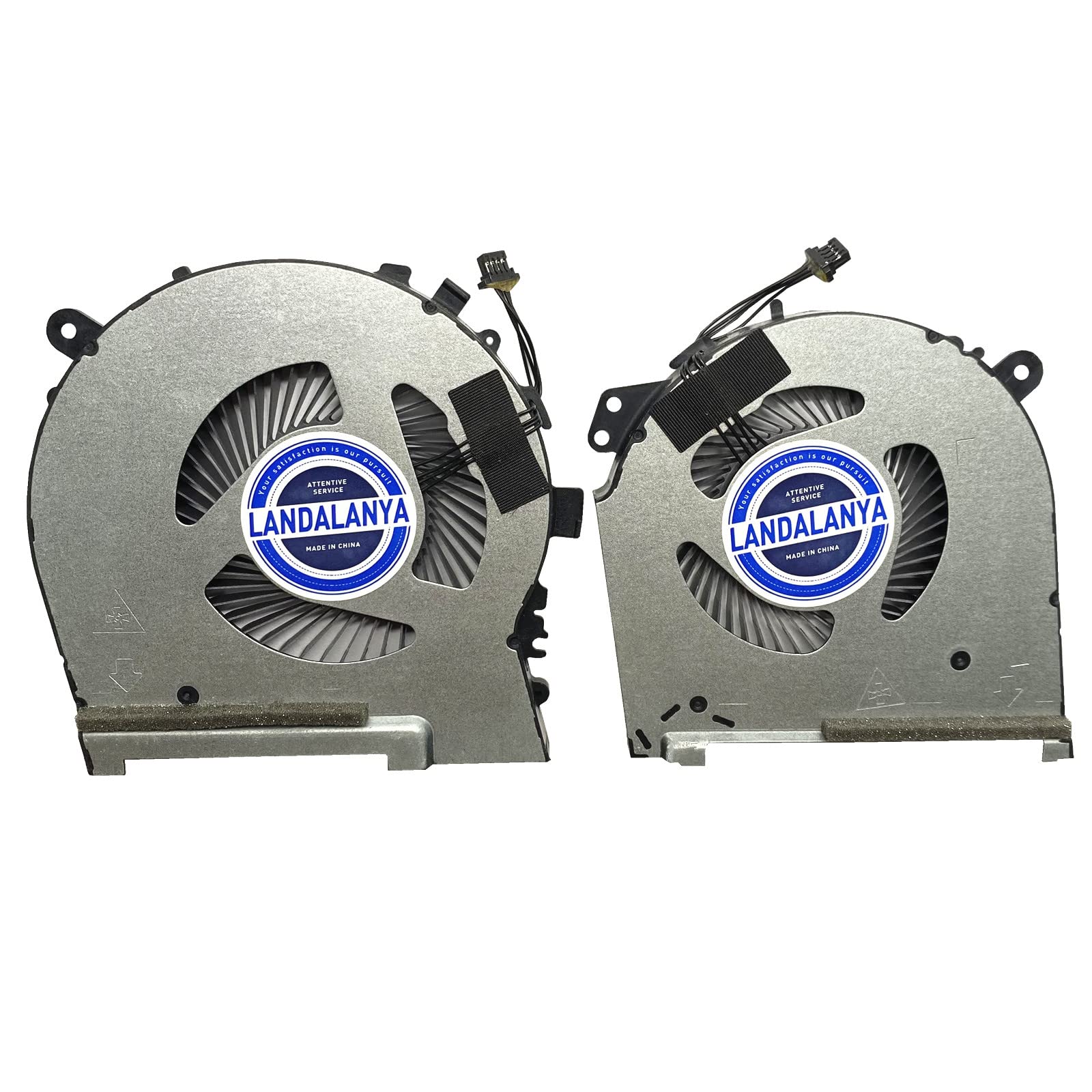 LANDALANYA Replacement New Laptop CPU and GPU Cooling Fan for HP OMEN 15-DH 15-DH0015NR 15T-DH000 15-DH001NR 15-DH002NR 15-DH016