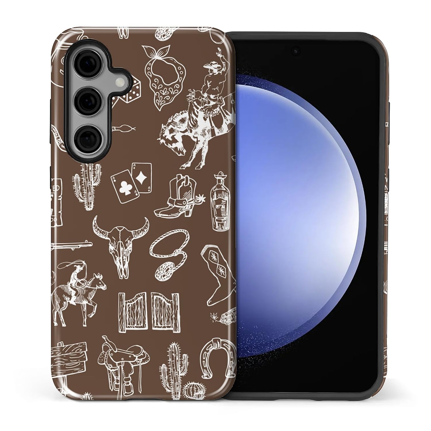 Flivro Case for Samsung Galaxy S26 Plus, 2 in 1 PC Hard Shell & Silicone Inner Bumper, Anti-Scratch Full-Body Cover Shockproof S