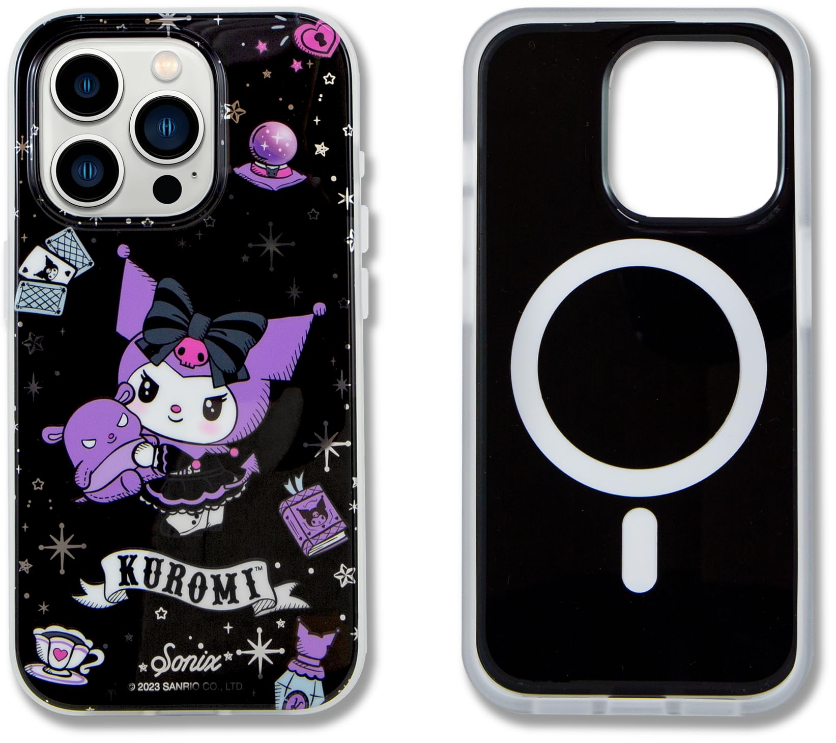 Sonix x Sanrio Phone Case for iPhone 15 Pro | Compatible with MagSafe | 10ft Drop Tested | Kuromi Fortune Teller