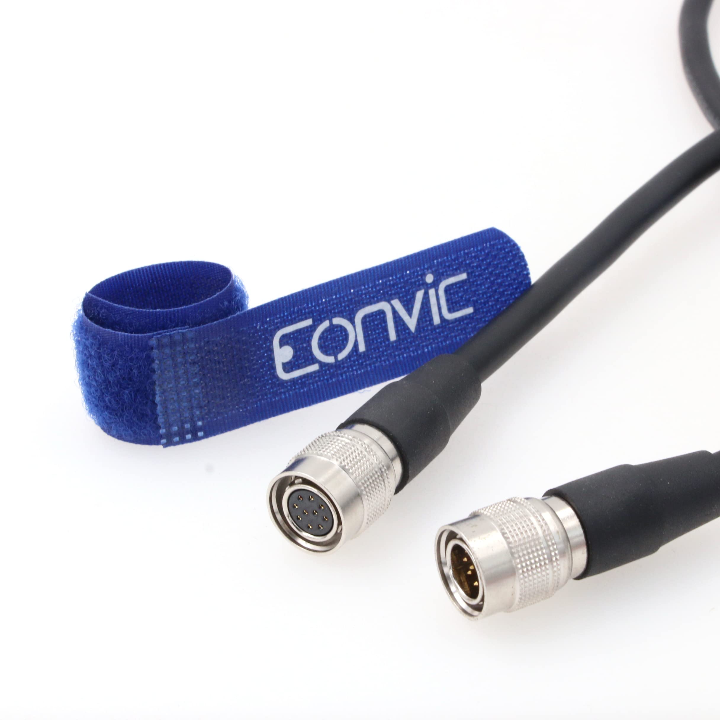 Eonvic Hirose 10 Pin Male To Female Rcc 450P Remote Control Extension Cable For Panasonic Cameras (9.84Ft/3M)