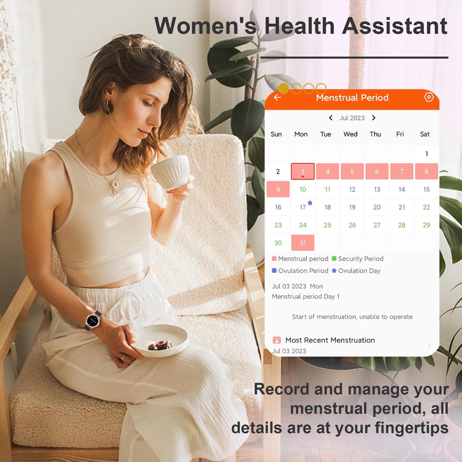 Smart Watches For Women (Answer/Make Calls), 1.3    Fitness Tracker Watch With Heart Rate/Blood Pressure/Spo2/Sleep Monitor, Ip6