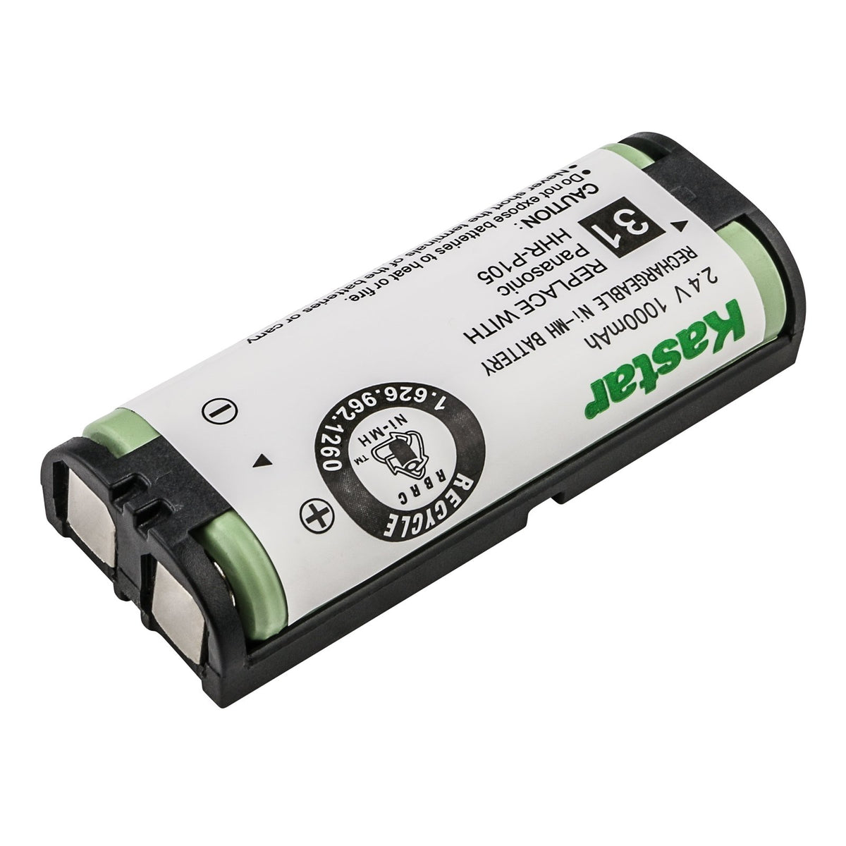 Kastar Battery Replacement for BT1009 Battery, DKT2404 DECT, Muraphone HHRP105 KXFG2451, NEC DTERM DH 8R1 DTL 8R 1 730095 730643, PHILIPS SJB4191, UNIDEN BBTG0658001 BT1009 EXP10000