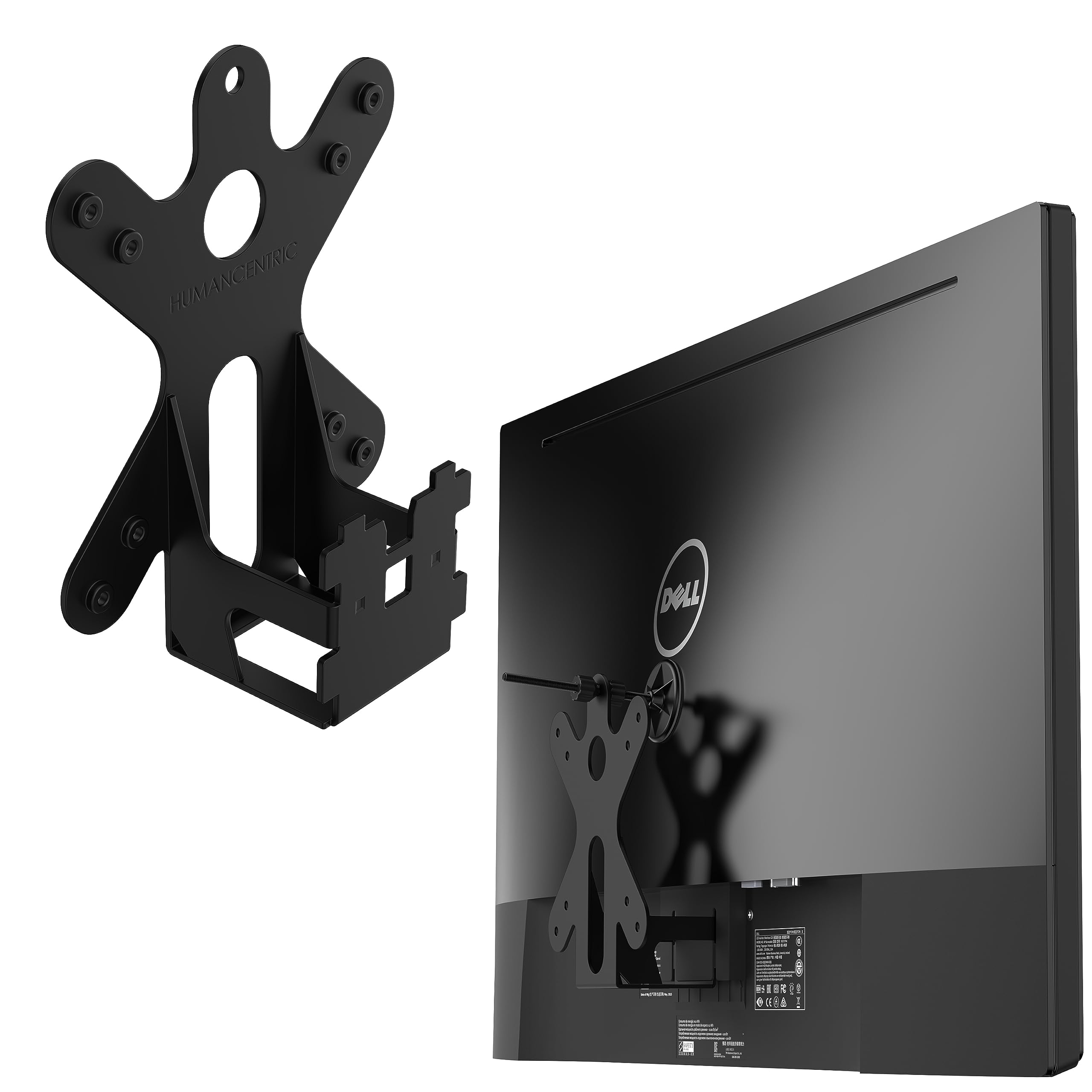 Humancentric Vesa Mount Adapter Compatible With Dell Monitors Se2416Hx, Se2717Hx, Se2717Hr, Se2717H, S2216M, S2216H, Se2716H, Se2216H, Se2417Hg, Se2416H, S2216H