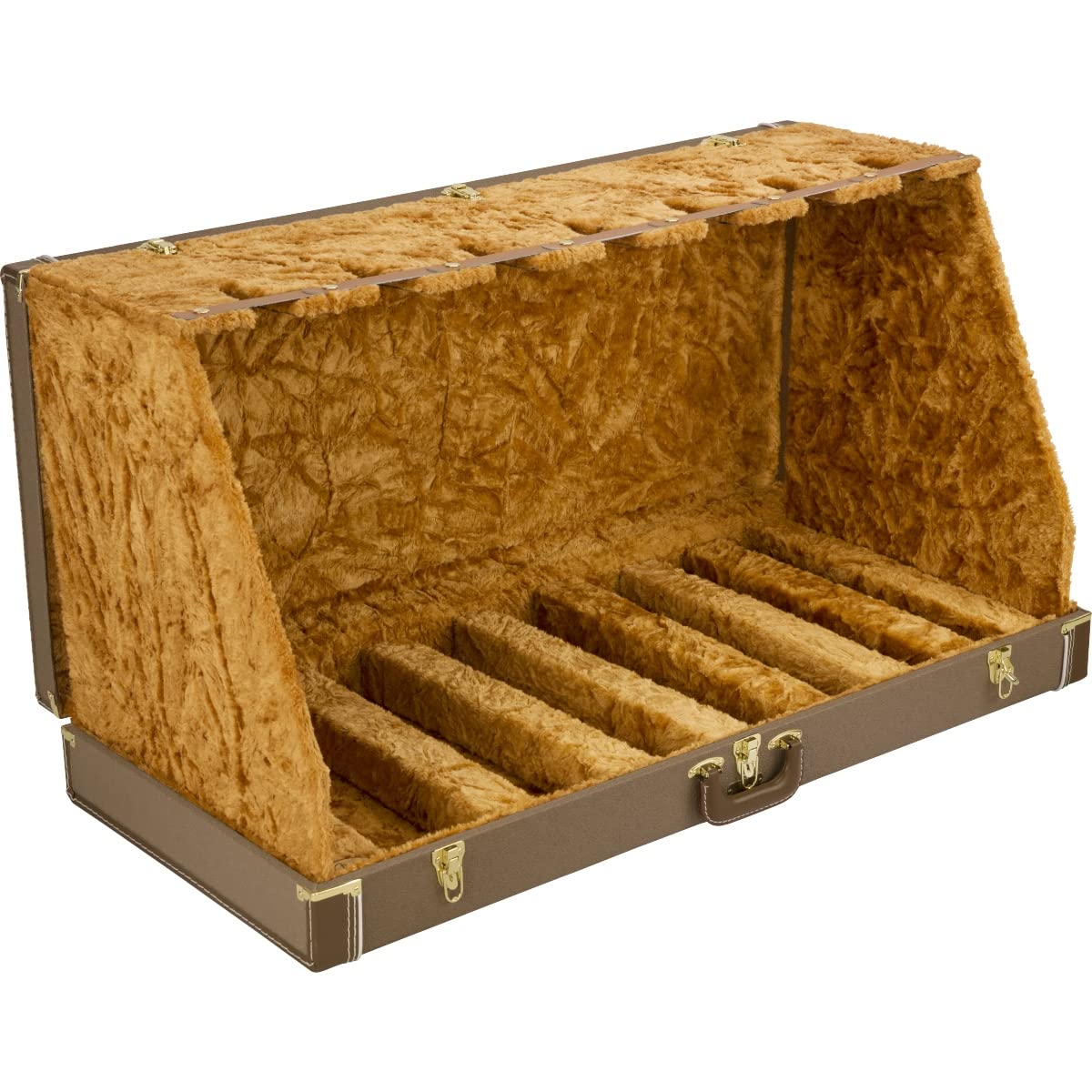 Fender Classic Series Case Stand, 7-Guitar, Brown