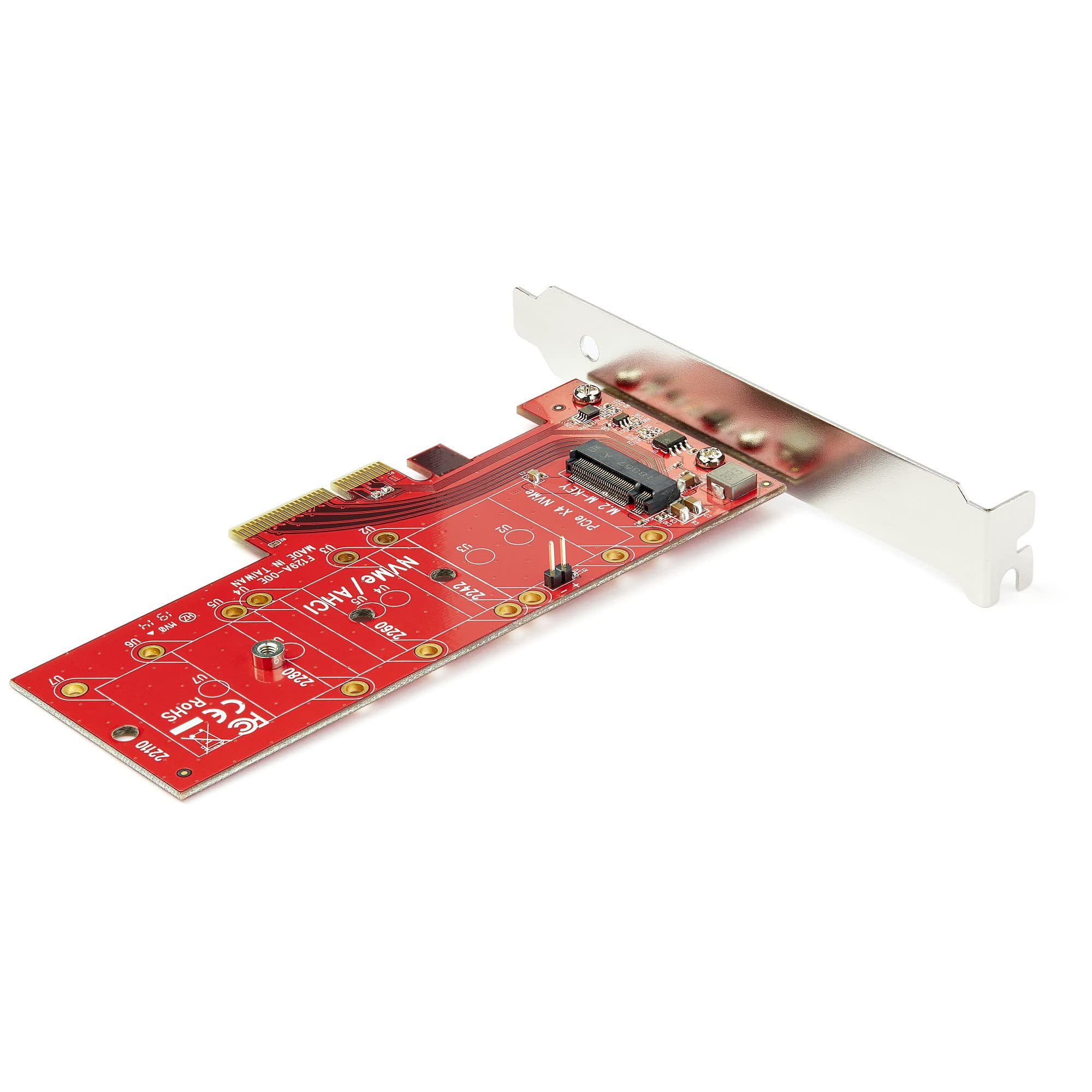 Startech.Com Pex4M2E1 M.2 Adapter   X4 Pcie 3.0 Nvme   Low Profile And Full Profile   Ssd Pcie M.2 Adapter   M2 Ssd   Pci Expres