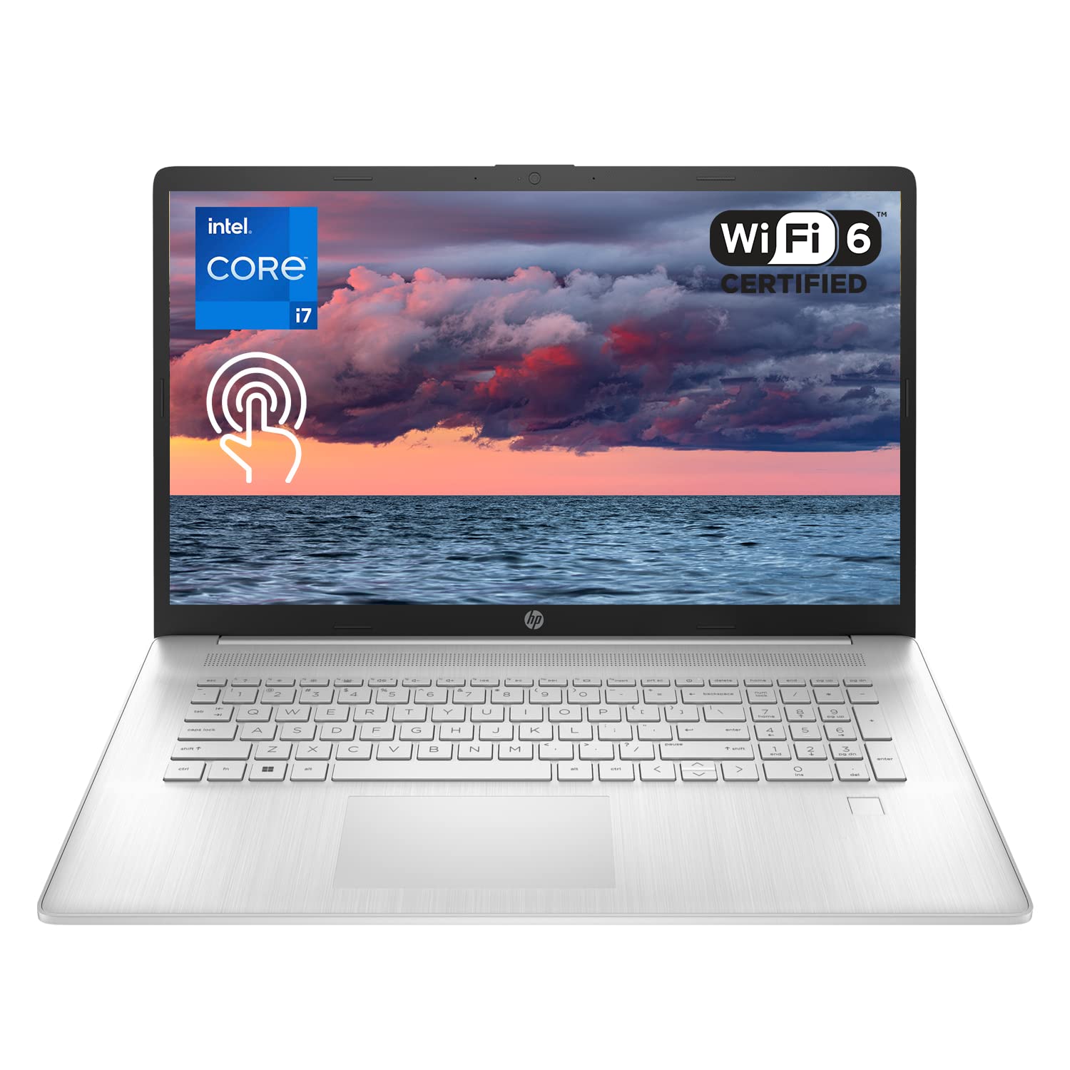 Hp 2023 Newest Notebook Laptop, 17.3'' Hd+ Touchscreen, 13Th Gen Intel Core I7 1355U Processor, 32Gb Ram, 2Tb Pcie Ssd, Fingerpr