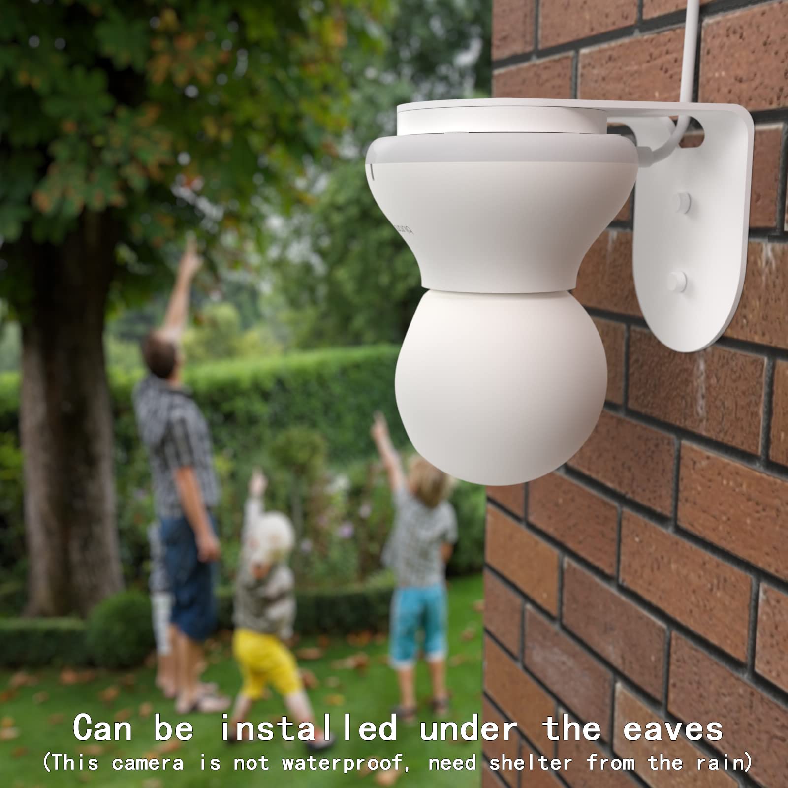 Zwolf (Pack Of 2) Metal Wall Mount For Blurams Security Camera, Upside Down Or Upright On Any Wall Allows The Best Range Of Came