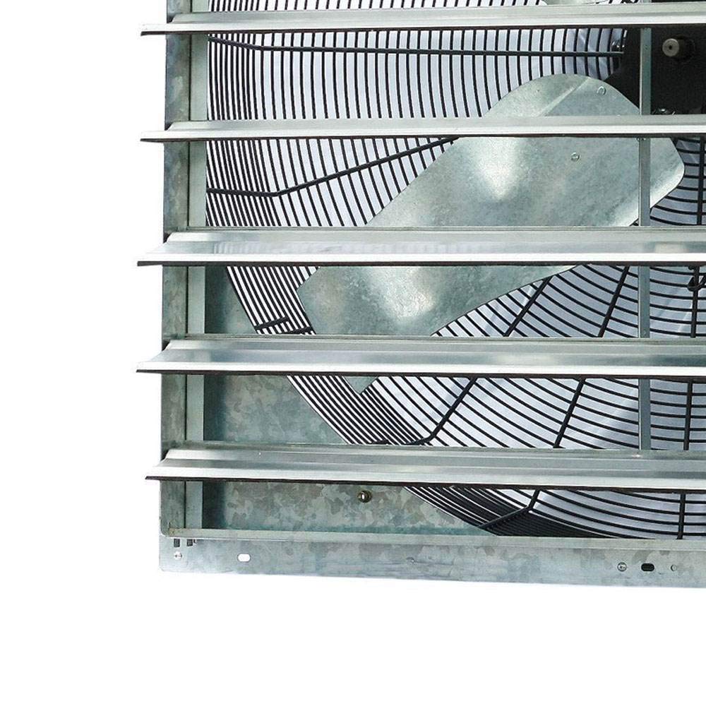 Iliving   36'' Wall Mounted Shutter Exhaust Fan   Automatic Shutter   Single Speed   Vent Fan For Home Attic, Shed, Or Garage Ve